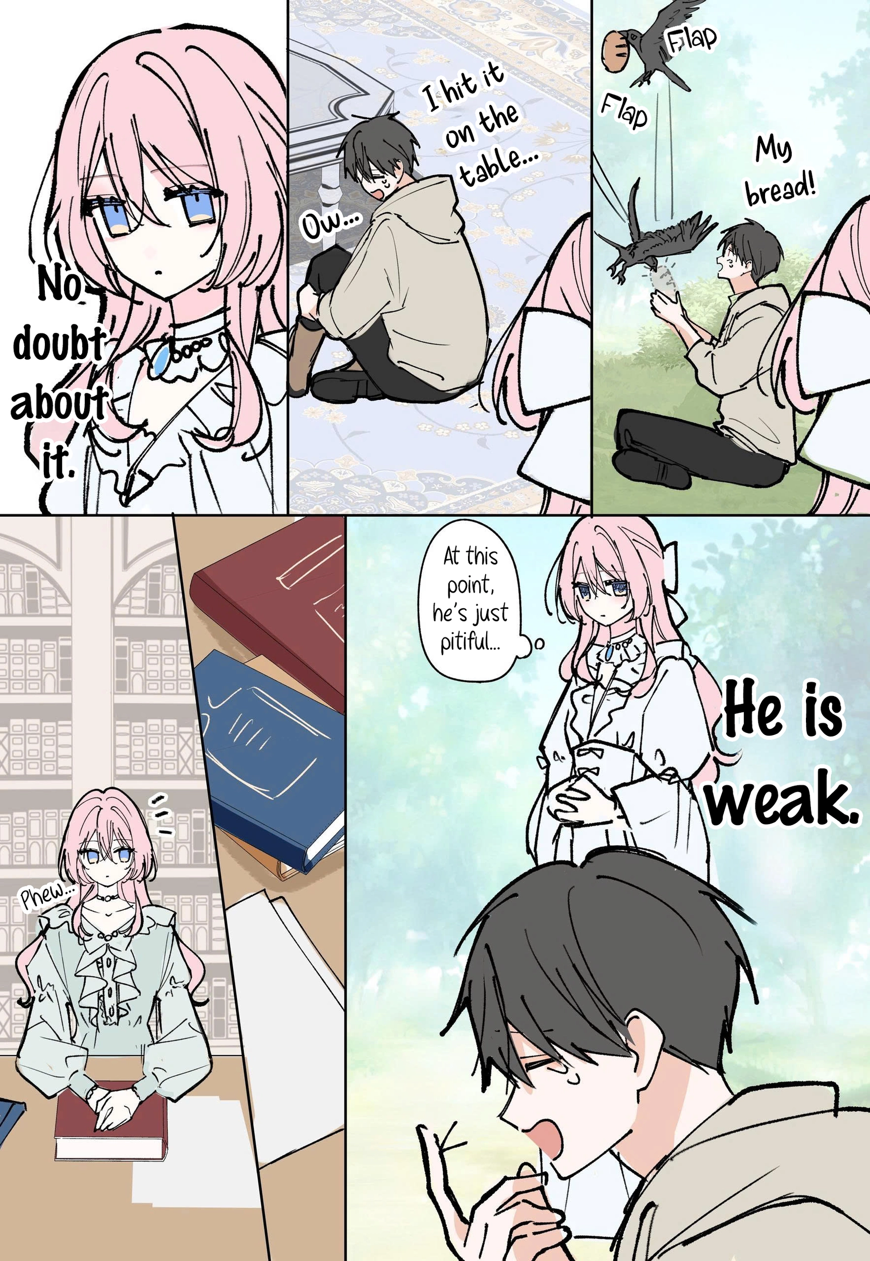 The Young Lady Wants to Know Chapter 0.1 - page 4