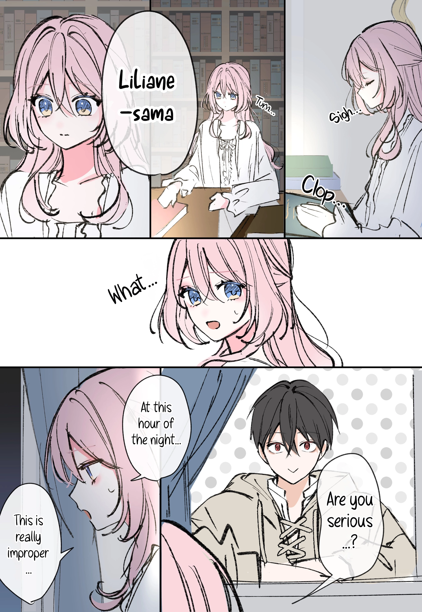 The Young Lady Wants to Know Chapter 2 - page 4