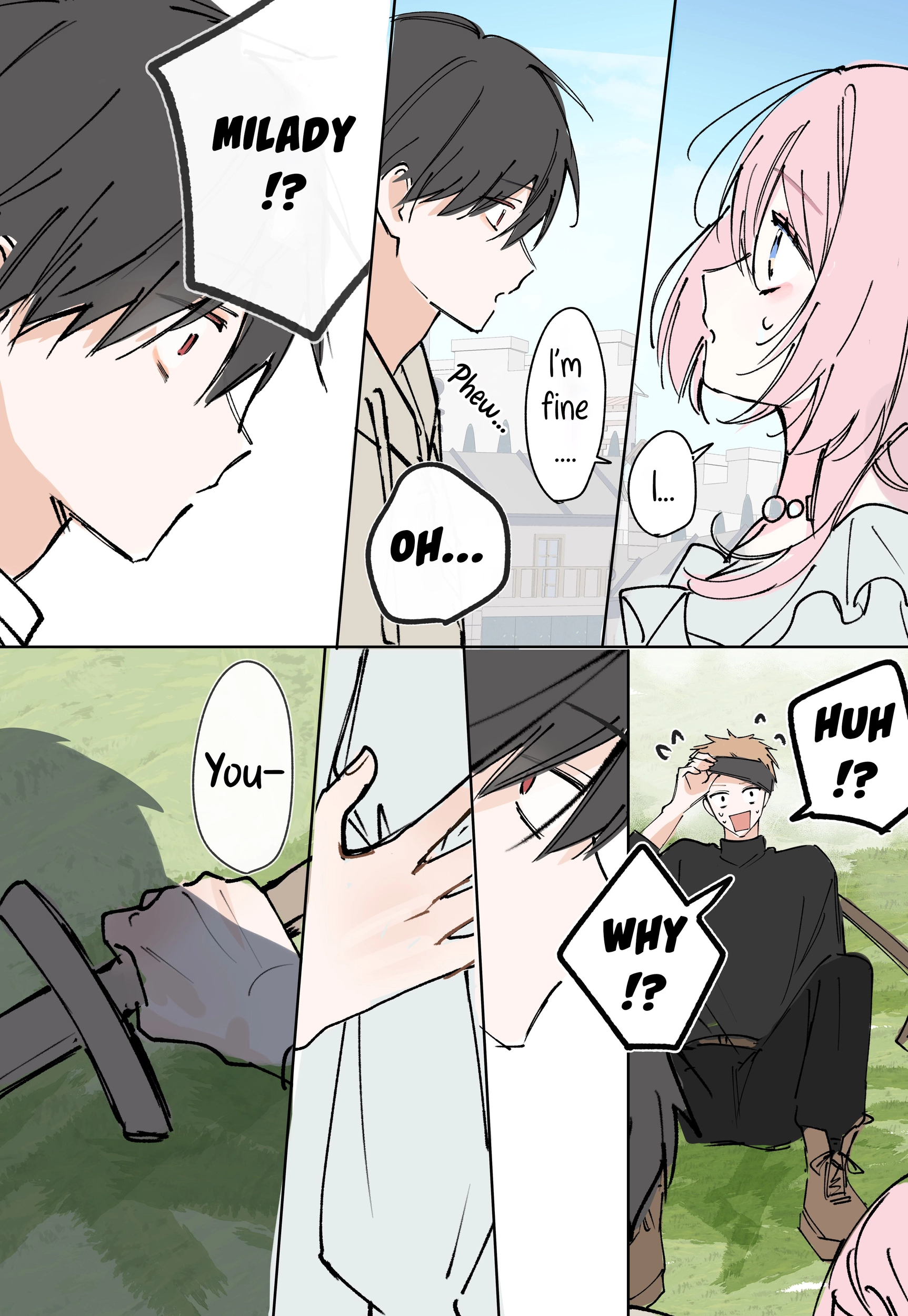 The Young Lady Wants to Know Chapter 3 - page 10