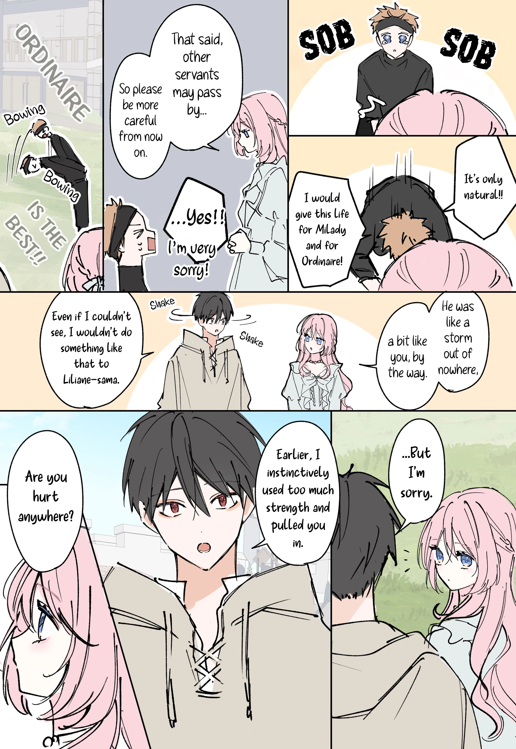 The Young Lady Wants to Know Chapter 3 - page 13