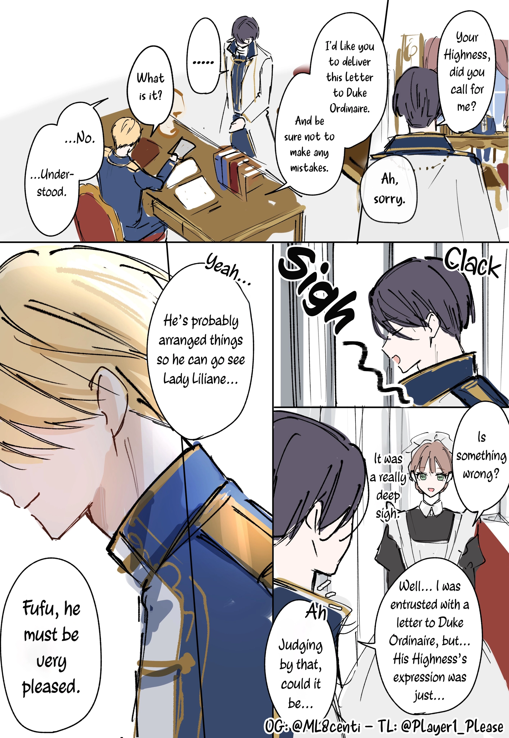 The Young Lady Wants to Know Chapter 3 - page 19