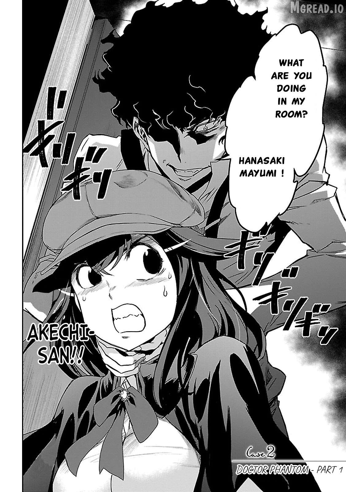 Detective Akechi in a frenzy. Chapter 2 - page 4