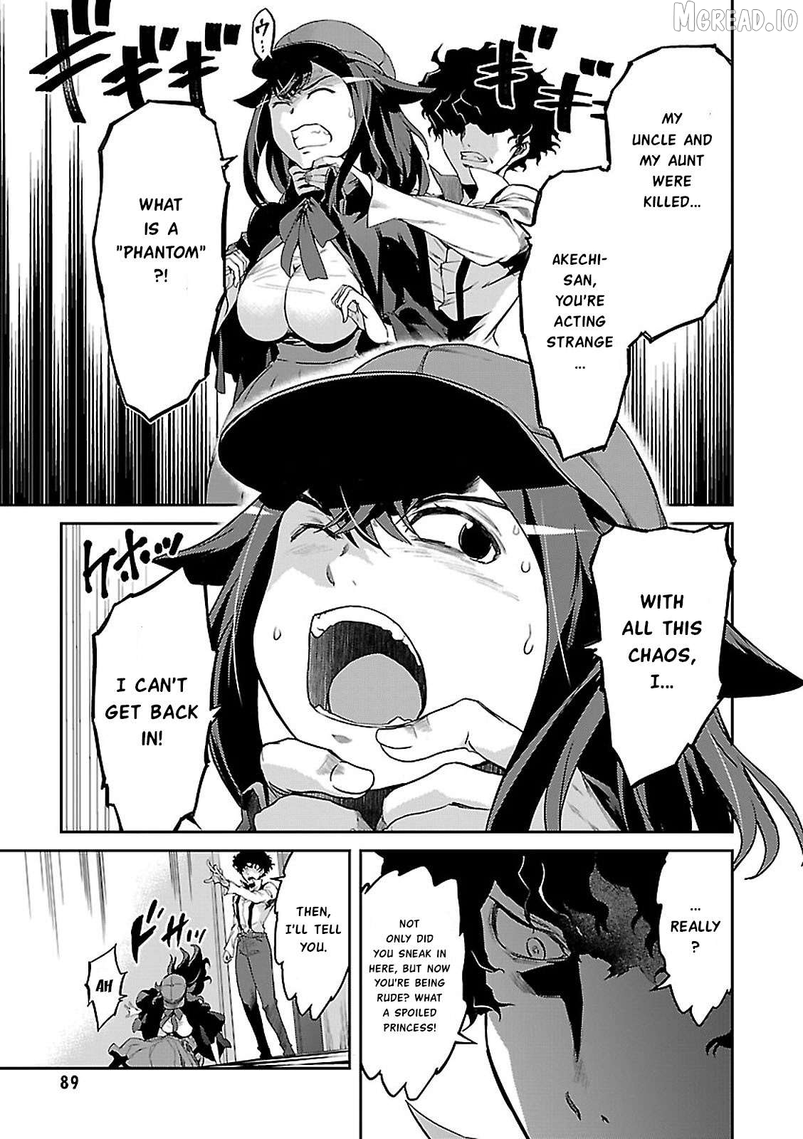 Detective Akechi in a frenzy. Chapter 2 - page 7