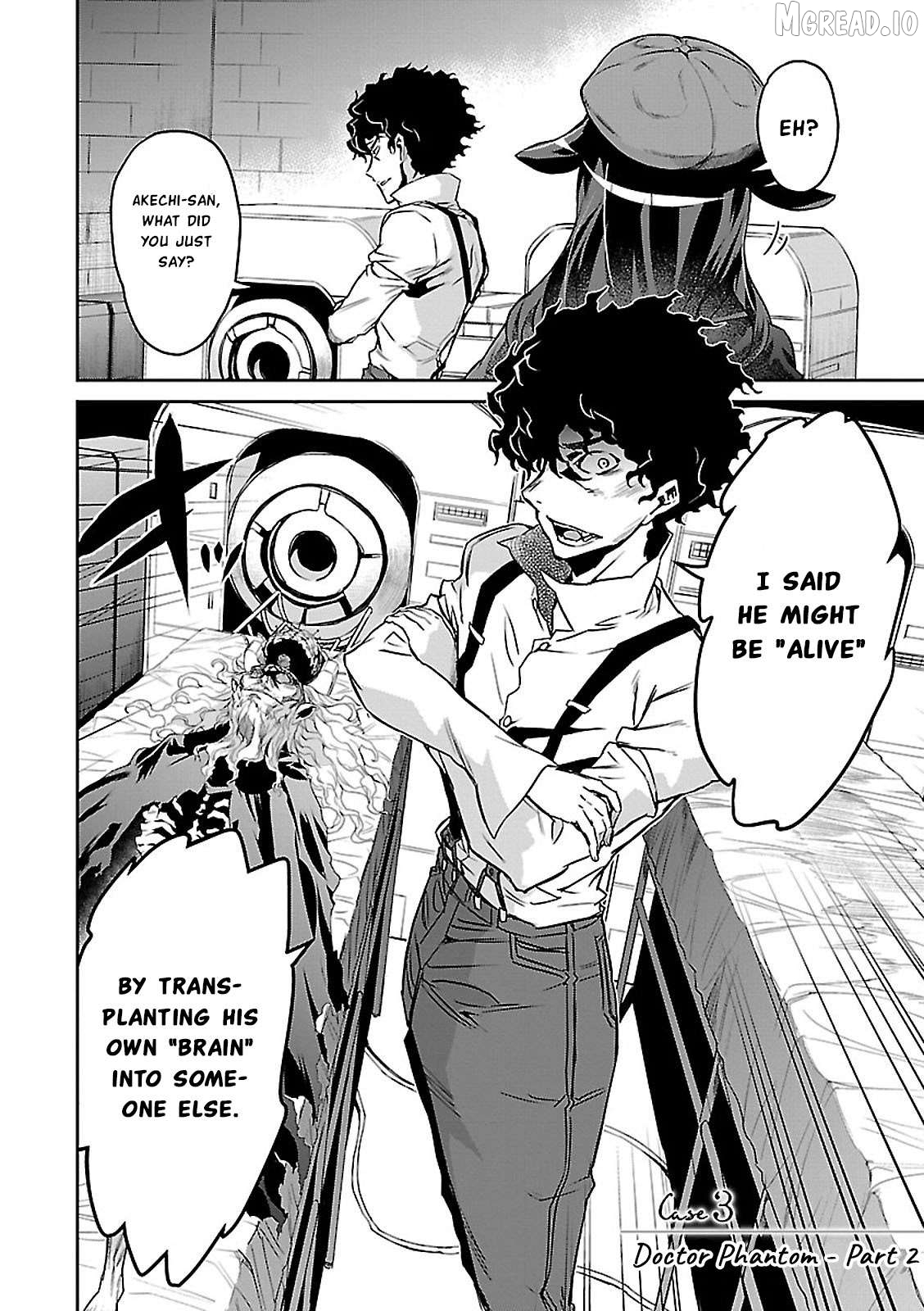 Detective Akechi in a frenzy. Chapter 3 - page 2