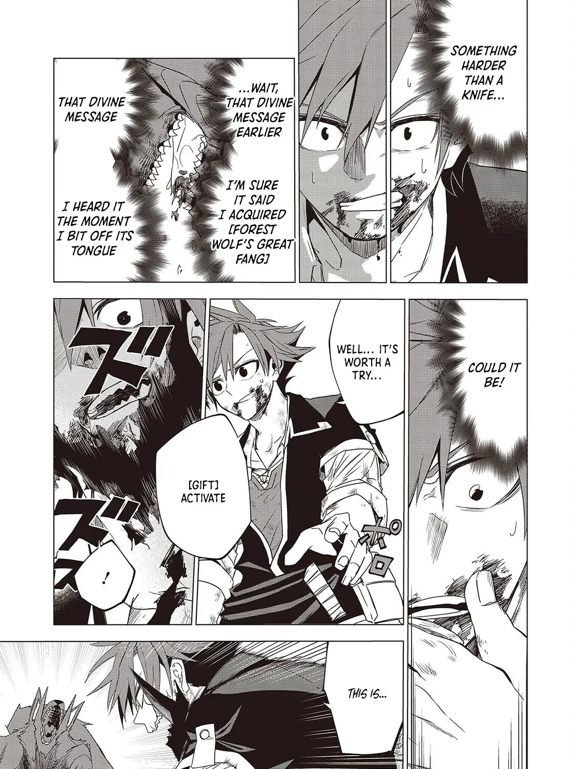 Mamono Kurai Ranking Saikai no Boukensha wa Mamono no Chikara de Saikyou e Chapter 1 - page 38