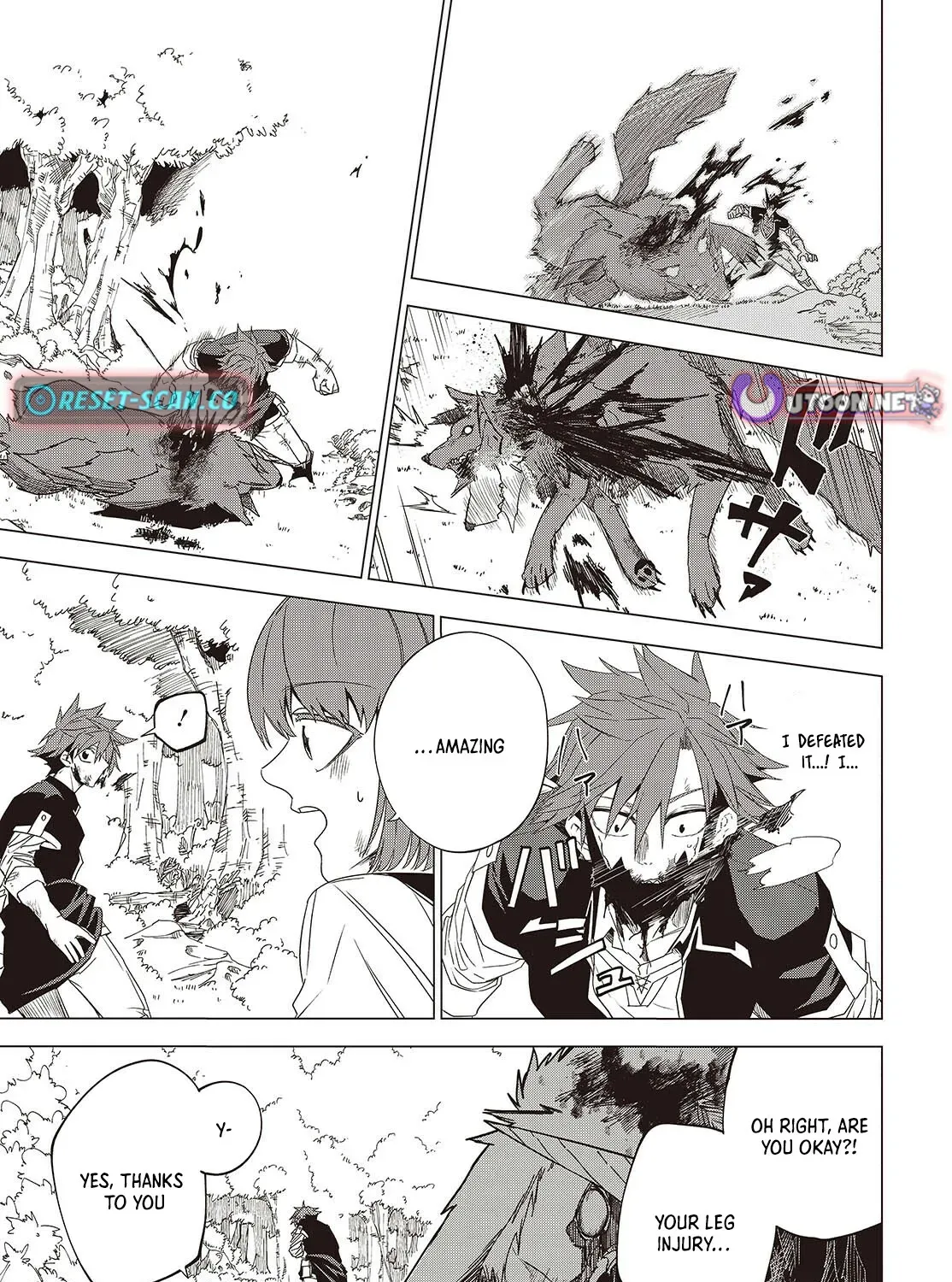 Mamono Kurai Ranking Saikai no Boukensha wa Mamono no Chikara de Saikyou e Chapter 1 - page 40