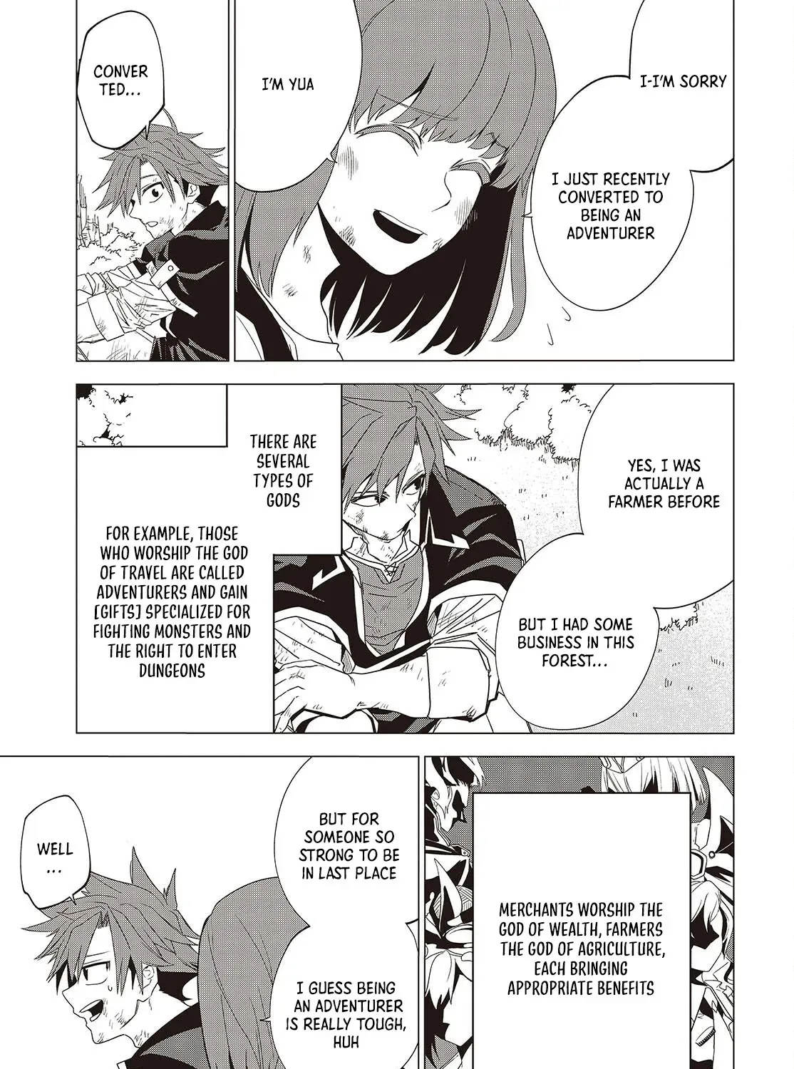 Mamono Kurai Ranking Saikai no Boukensha wa Mamono no Chikara de Saikyou e Chapter 1 - page 44