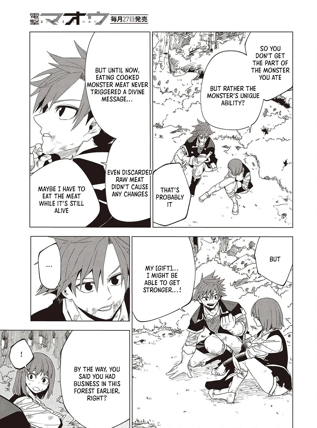 Mamono Kurai Ranking Saikai no Boukensha wa Mamono no Chikara de Saikyou e Chapter 1 - page 48
