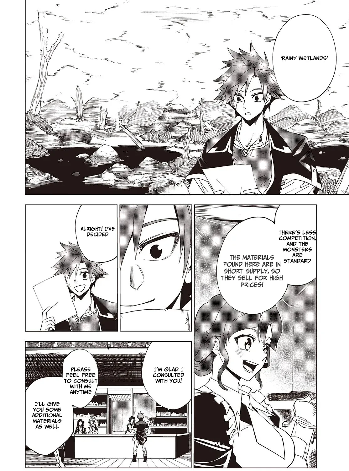 Mamono Kurai Ranking Saikai no Boukensha wa Mamono no Chikara de Saikyou e Chapter 2 - page 32