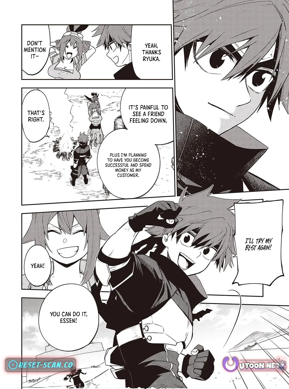 Mamono Kurai Ranking Saikai no Boukensha wa Mamono no Chikara de Saikyou e Chapter 13 - page 32