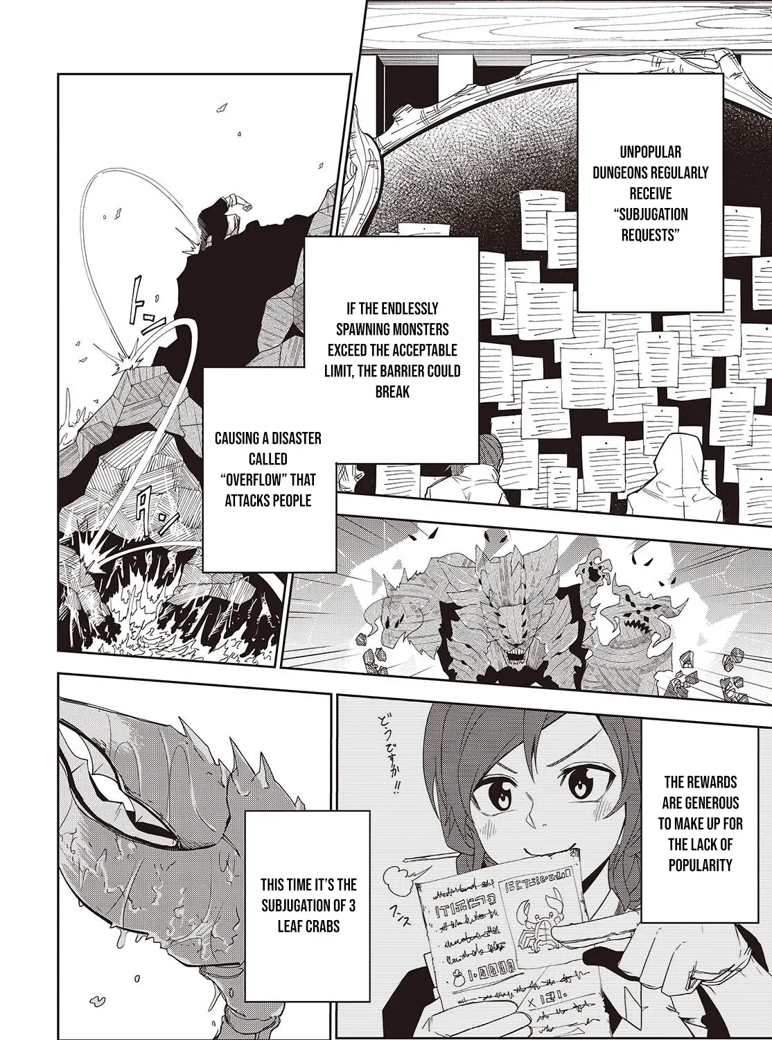 Mamono Kurai Ranking Saikai no Boukensha wa Mamono no Chikara de Saikyou e Chapter 3 - page 39