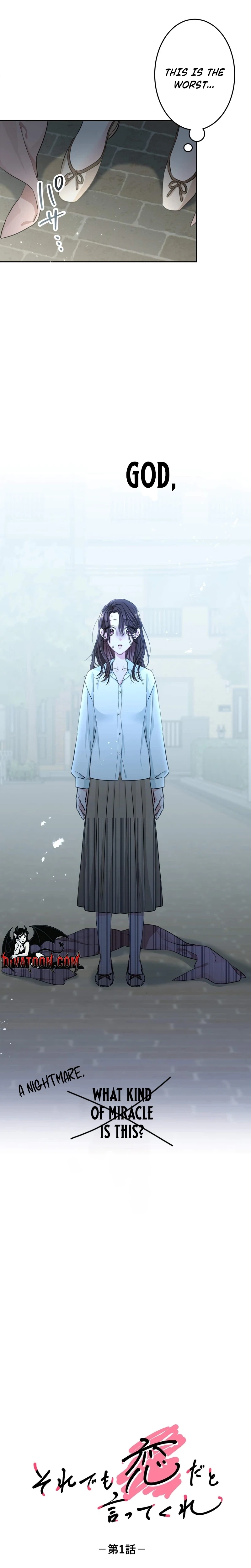 Even So, Tell Me This Is Love Chapter 1 - page 9