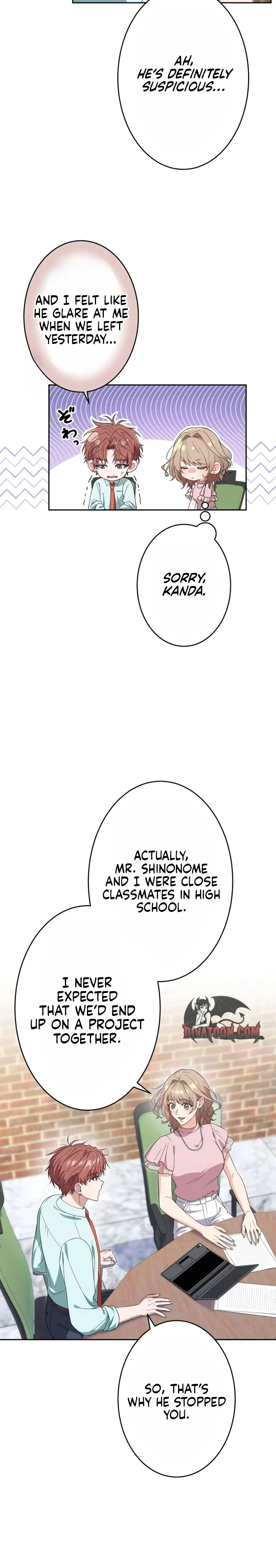 I Was Introduced to My First Love Chapter 8 - page 19