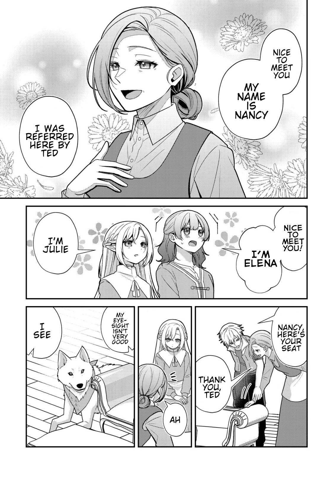 Julie and Elena's Forest Consultation Office: Protecting Your Future with the Power of Empowerment! Chapter 1 - page 4