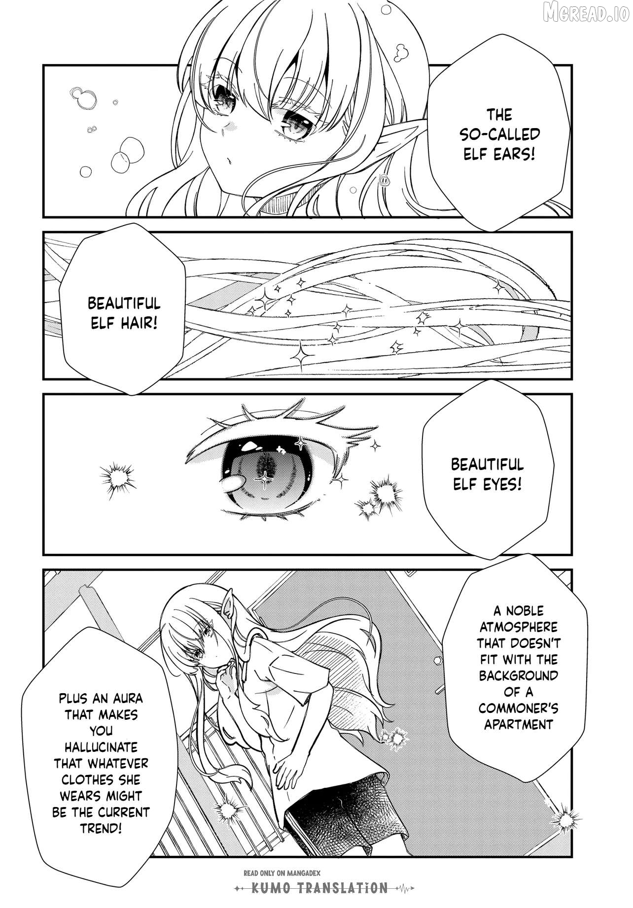 Elf-ppoi Hana-san no Tekitou na Apartment-gurashi Chapter 1 - page 9