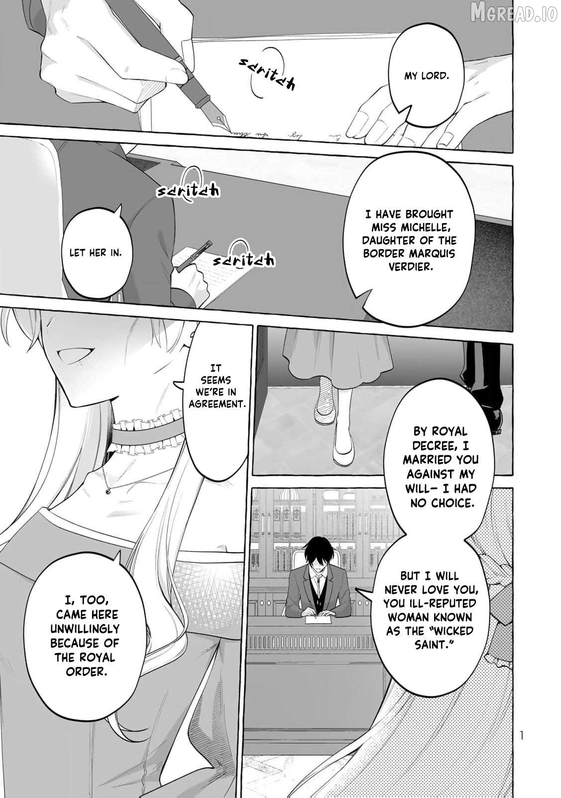 The Abandoned Saint Is Enjoying a Contract Marriage. Do You Regret It? So What? Chapter 1 - page 4