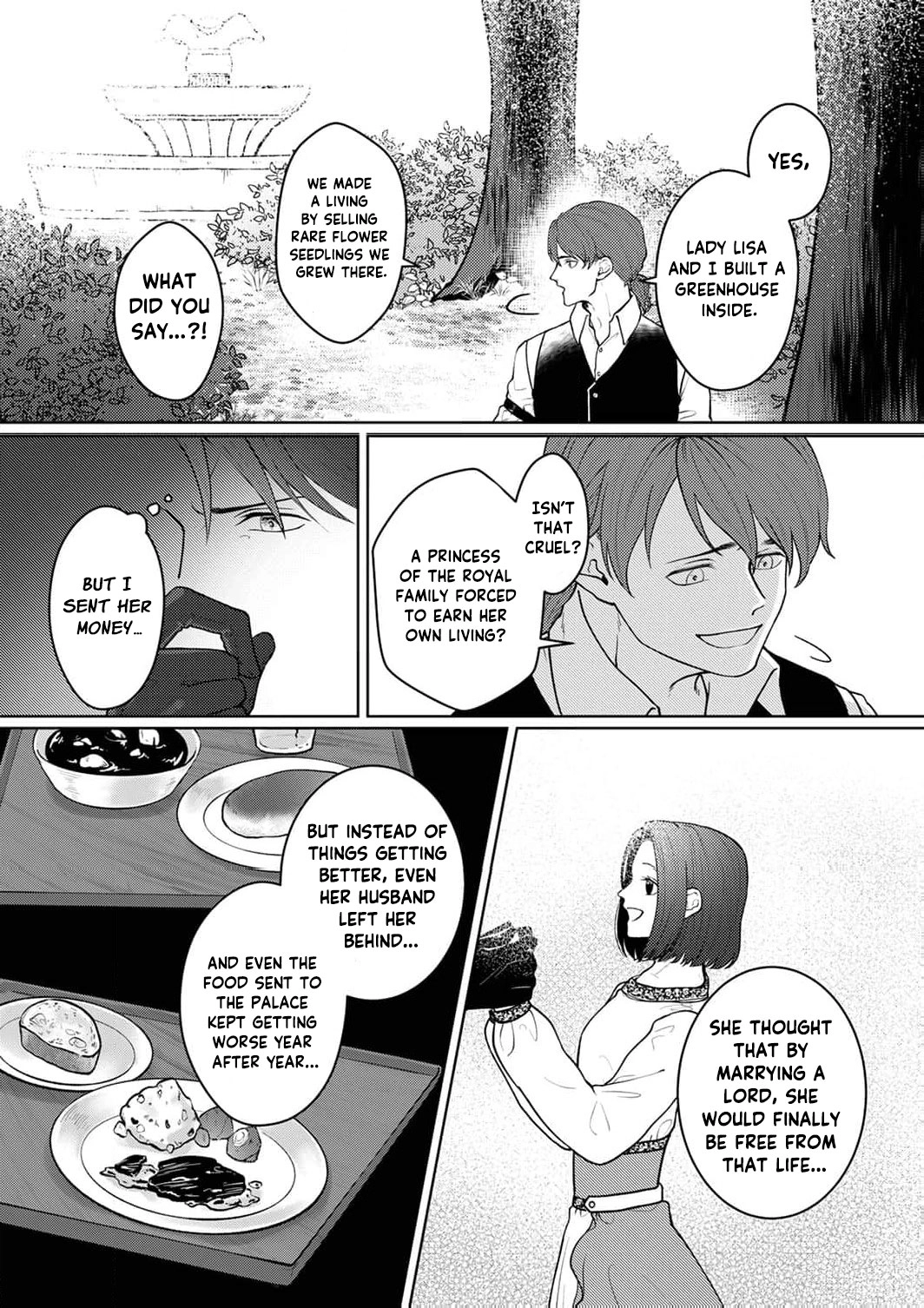 Okizari ni Sareta Hanayome wa, Henkyou Kishi no Bukiyou na Ai ni Kizukanai Chapter 3 - page 13