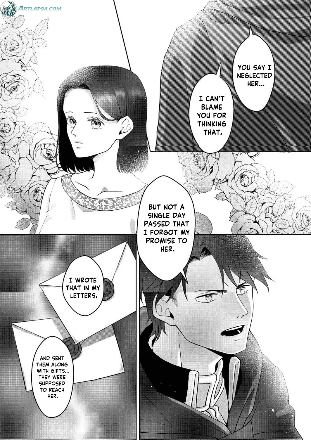 Okizari ni Sareta Hanayome wa, Henkyou Kishi no Bukiyou na Ai ni Kizukanai Chapter 3 - page 21