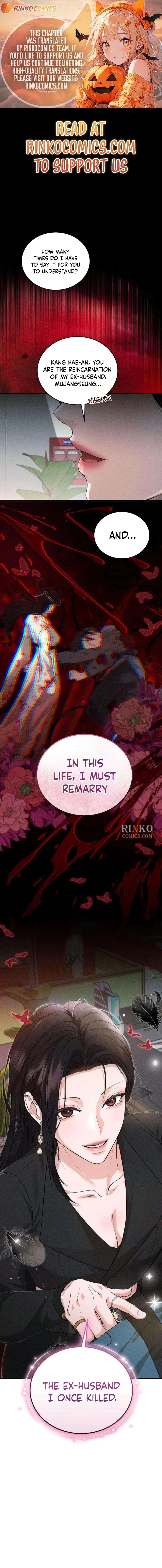 I Will Remarry the Ex-Husband I Killed Chapter 2 - page 1