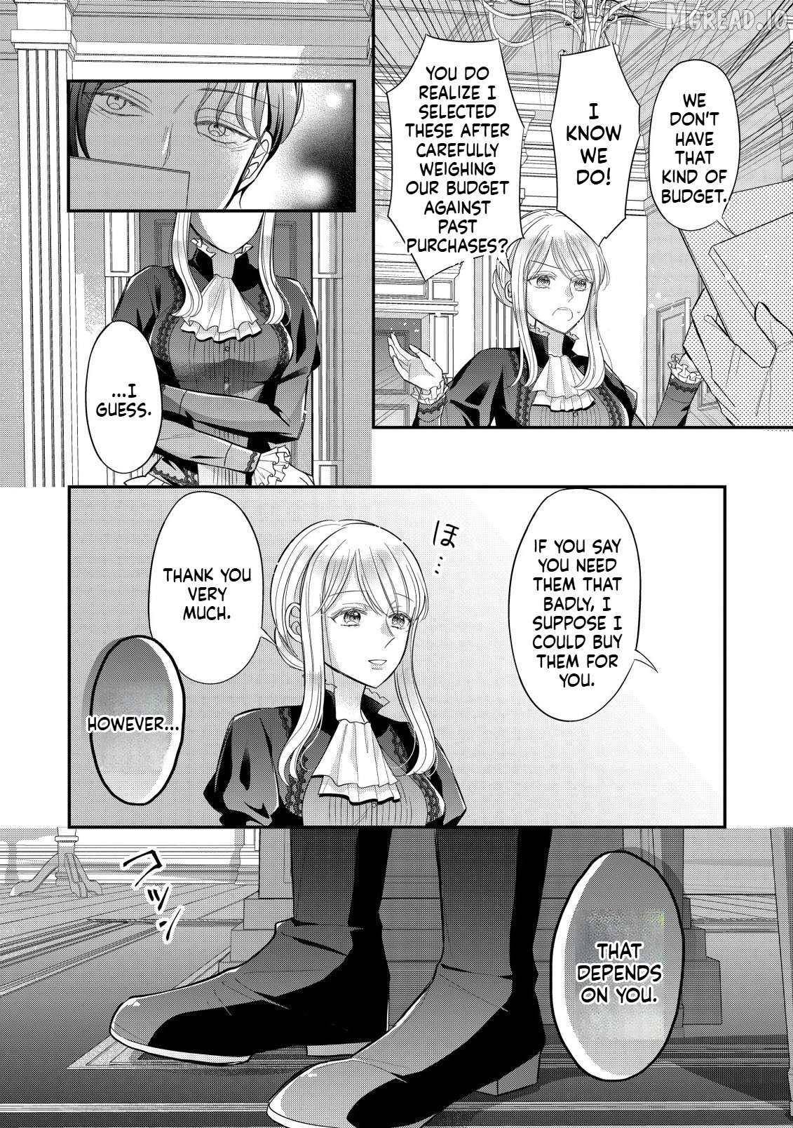 I can't escape being obsessed with an overly forceful prince, but I'm happy Chapter 1 - page 33