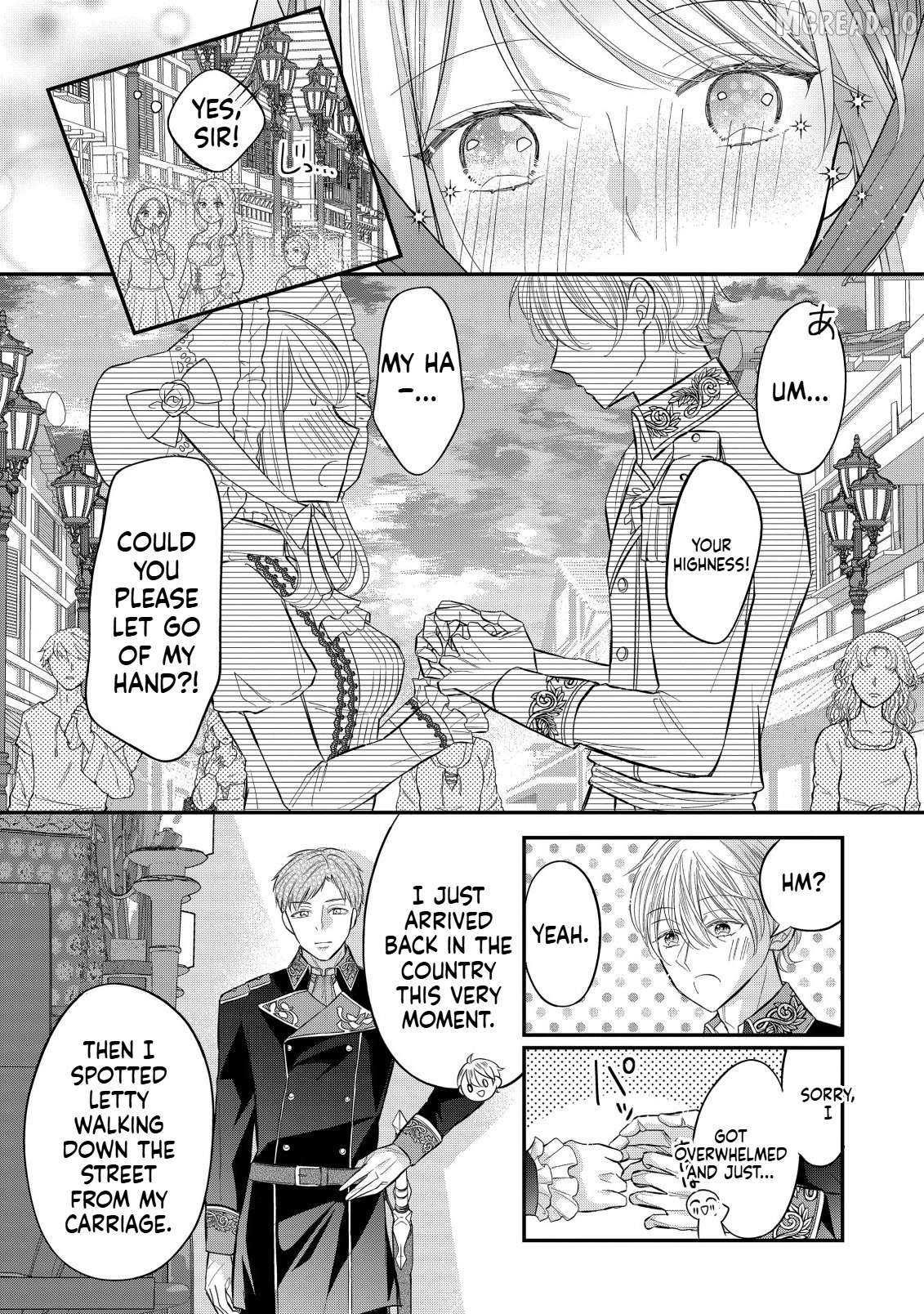 I can't escape being obsessed with an overly forceful prince, but I'm happy Chapter 1 - page 8