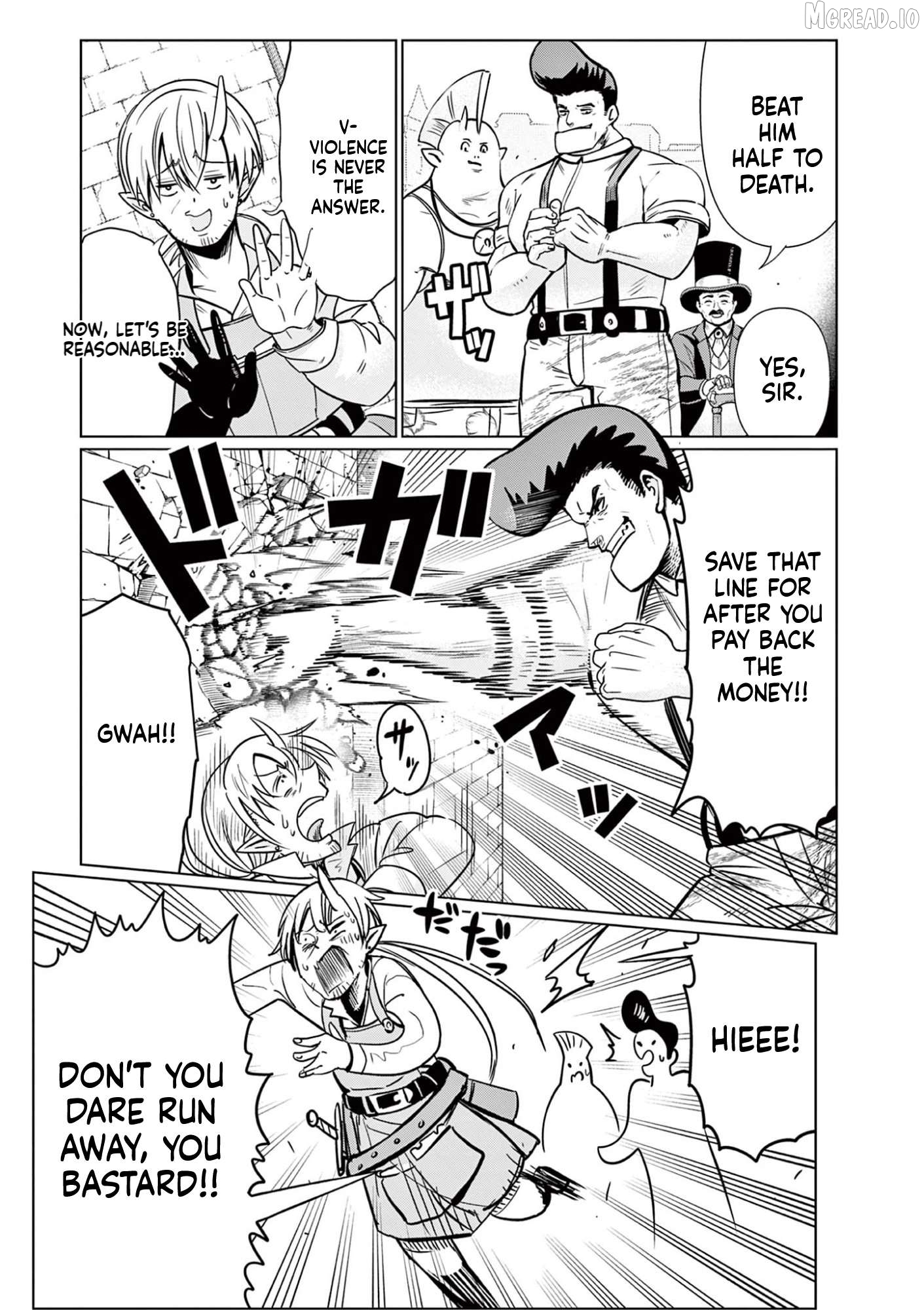 Moto Deshi ga Maou ni Natta Sei de, Yuusha ni Renkou saremashita. Chapter 1 - page 20