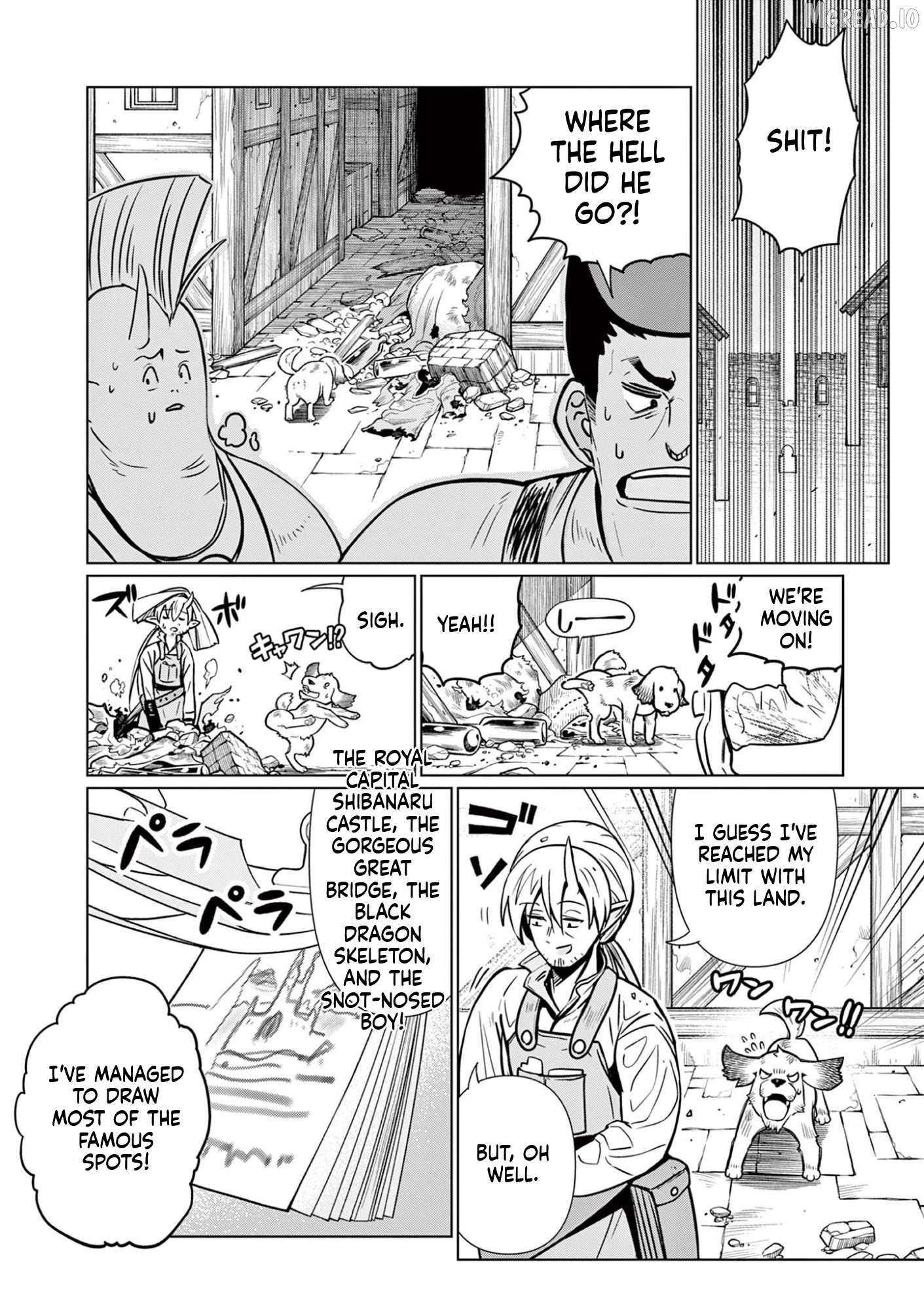 Moto Deshi ga Maou ni Natta Sei de, Yuusha ni Renkou saremashita. Chapter 1 - page 21