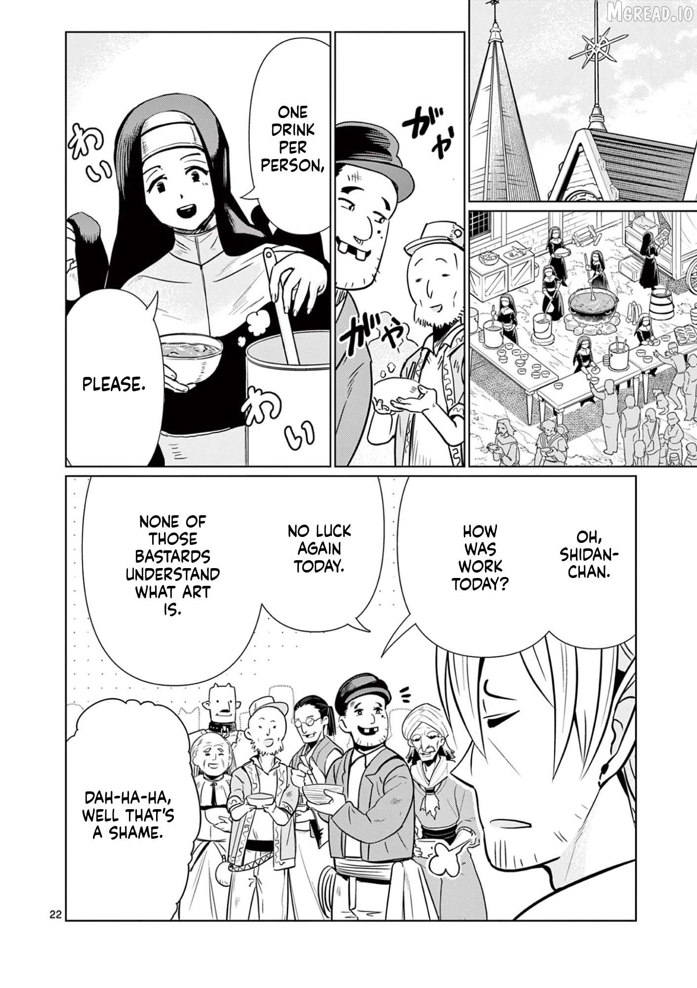 Moto Deshi ga Maou ni Natta Sei de, Yuusha ni Renkou saremashita. Chapter 1 - page 23
