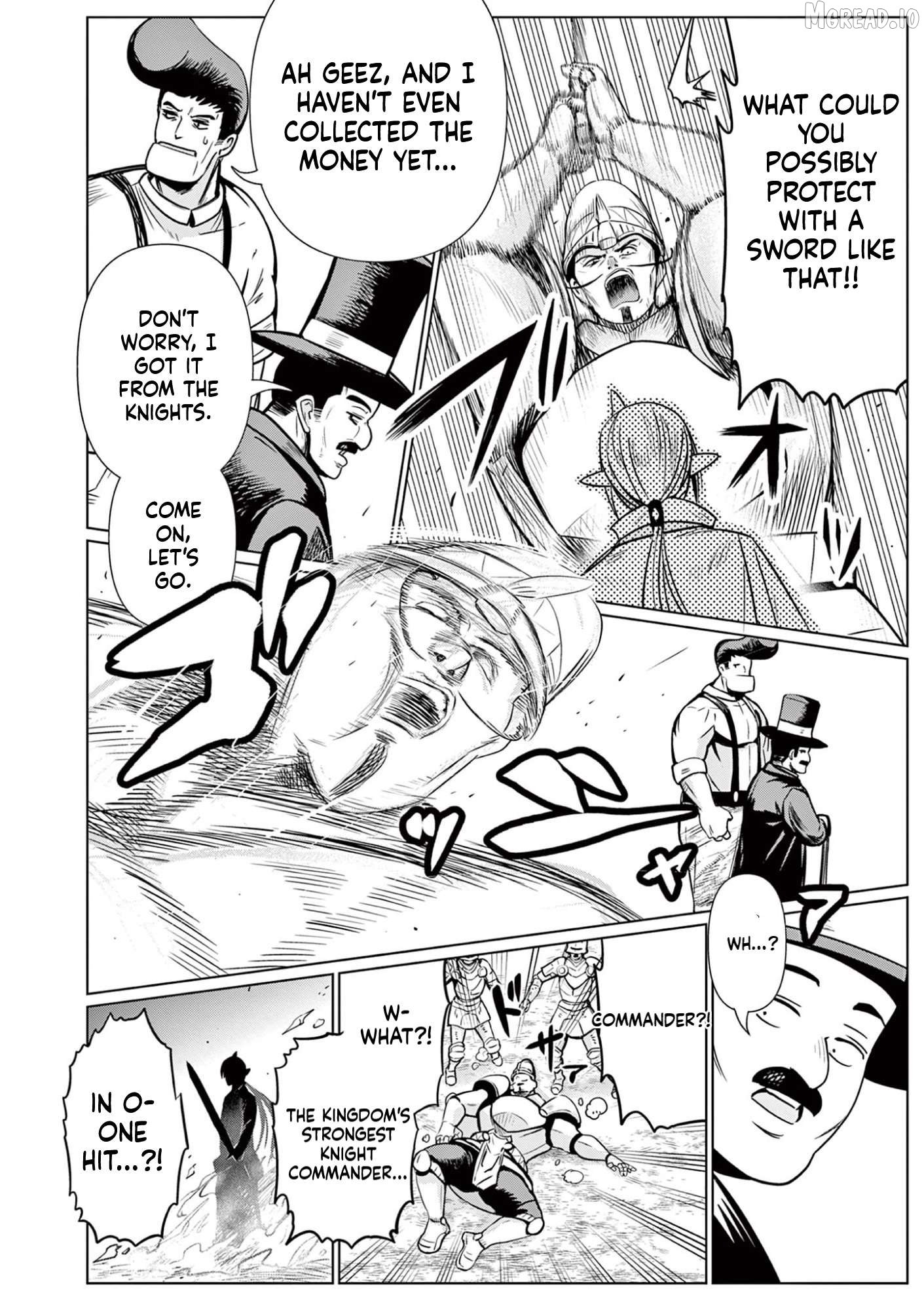 Moto Deshi ga Maou ni Natta Sei de, Yuusha ni Renkou saremashita. Chapter 1 - page 47