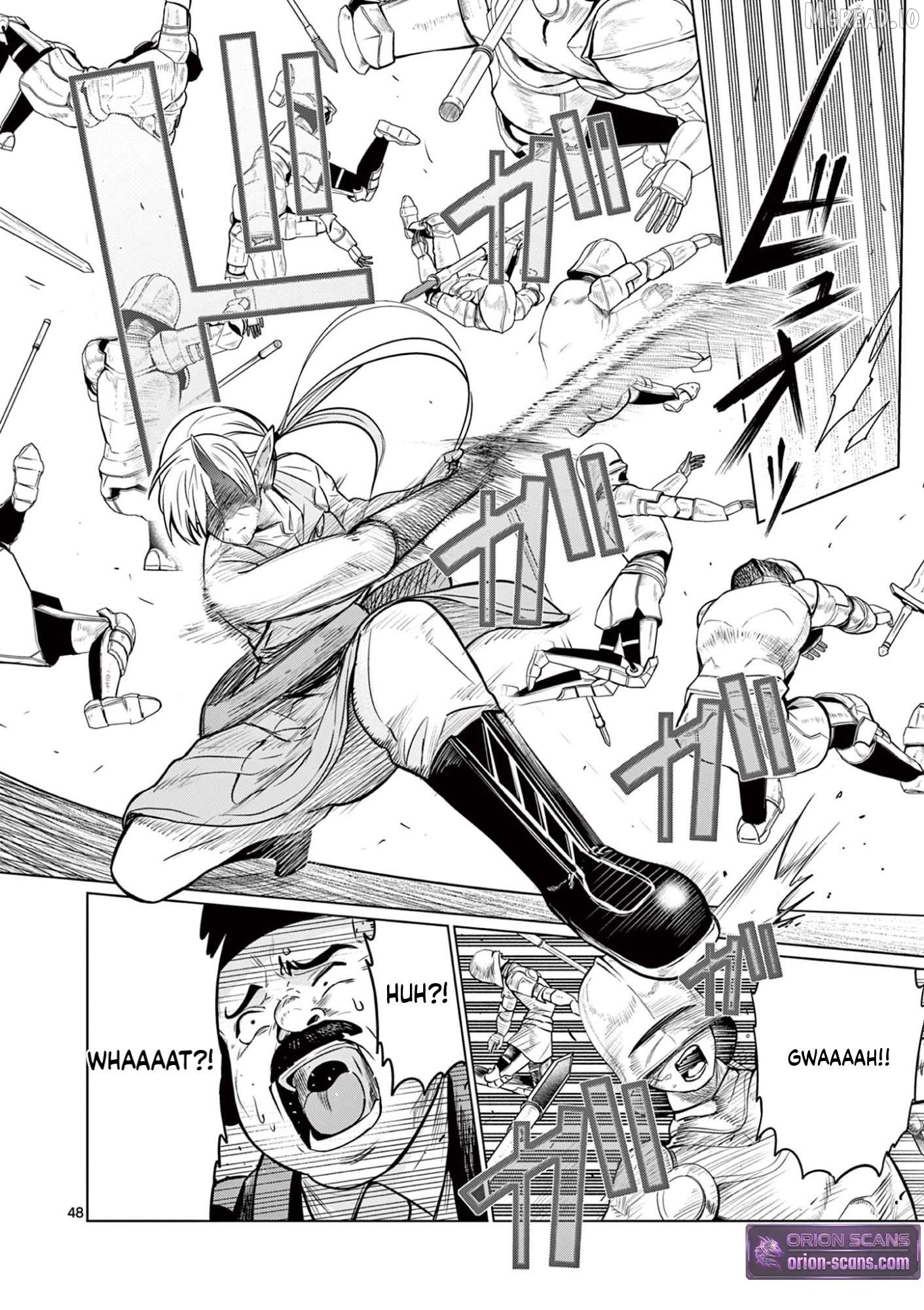 Moto Deshi ga Maou ni Natta Sei de, Yuusha ni Renkou saremashita. Chapter 1 - page 49