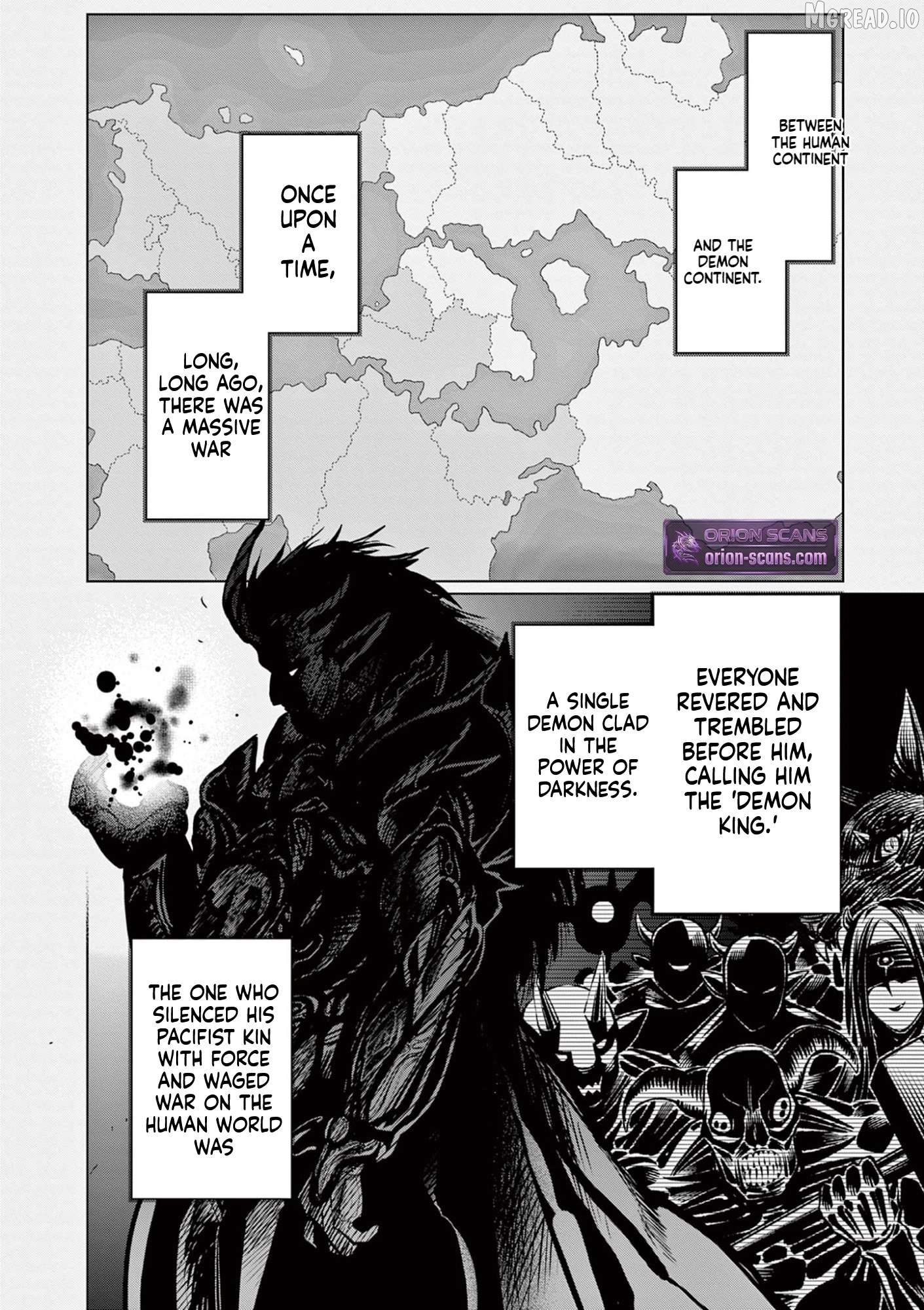 Moto Deshi ga Maou ni Natta Sei de, Yuusha ni Renkou saremashita. Chapter 1 - page 5
