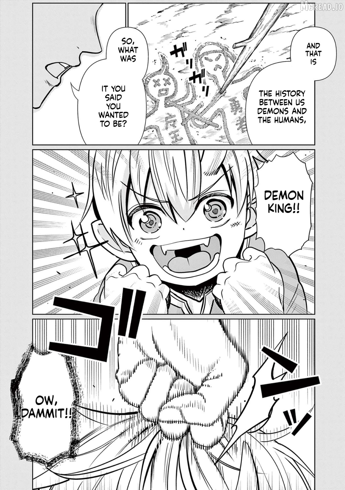 Moto Deshi ga Maou ni Natta Sei de, Yuusha ni Renkou saremashita. Chapter 1 - page 7