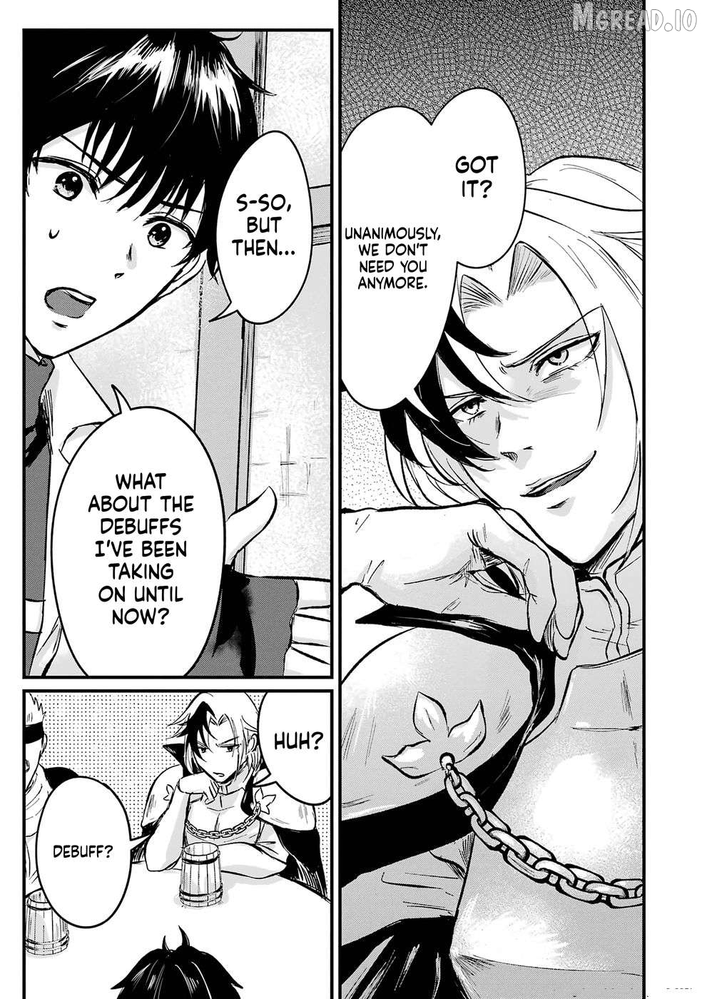 Sekai Saikyou no Debuff Ukeoinin ~Nakama no Debuff wo Katagawarishiteitara, Itsu no Aida ni ka Muteki no Nikutai ga Kanseishite Imashita~ Chapter 1 - page 11