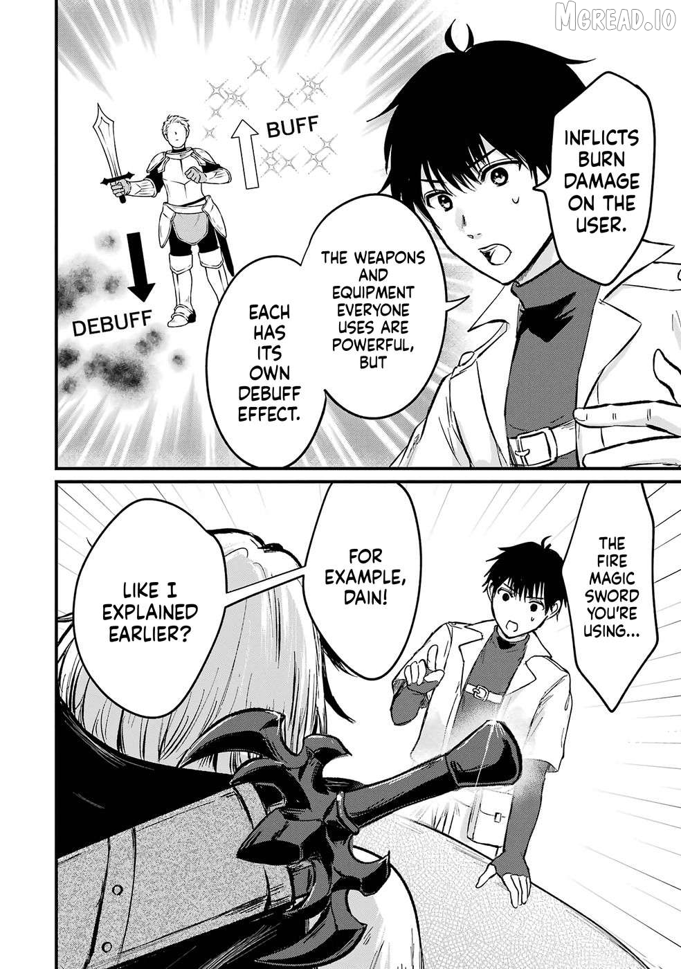 Sekai Saikyou no Debuff Ukeoinin ~Nakama no Debuff wo Katagawarishiteitara, Itsu no Aida ni ka Muteki no Nikutai ga Kanseishite Imashita~ Chapter 1 - page 12
