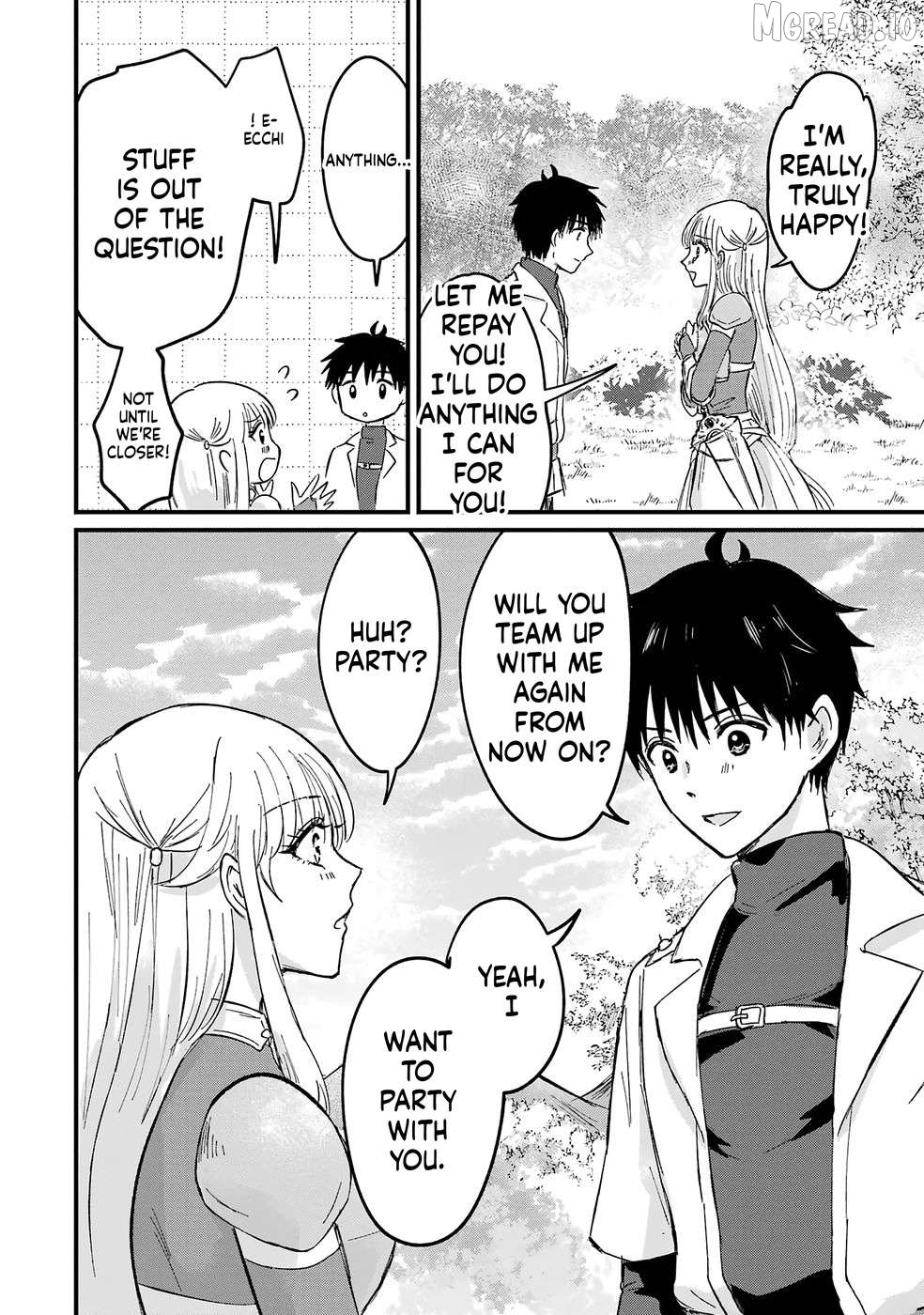 Sekai Saikyou no Debuff Ukeoinin ~Nakama no Debuff wo Katagawarishiteitara, Itsu no Aida ni ka Muteki no Nikutai ga Kanseishite Imashita~ Chapter 1 - page 53