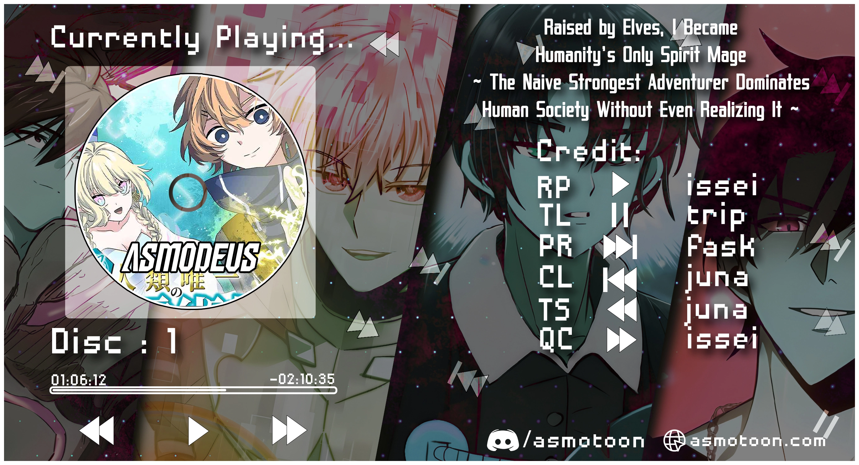 Raised by Elves, I Became Humanity's Only Spirit Mage ~ the Naive Strongest Adventurer Dominates Human Society Without Even Realizing It ~ Chapter 1 - page 1