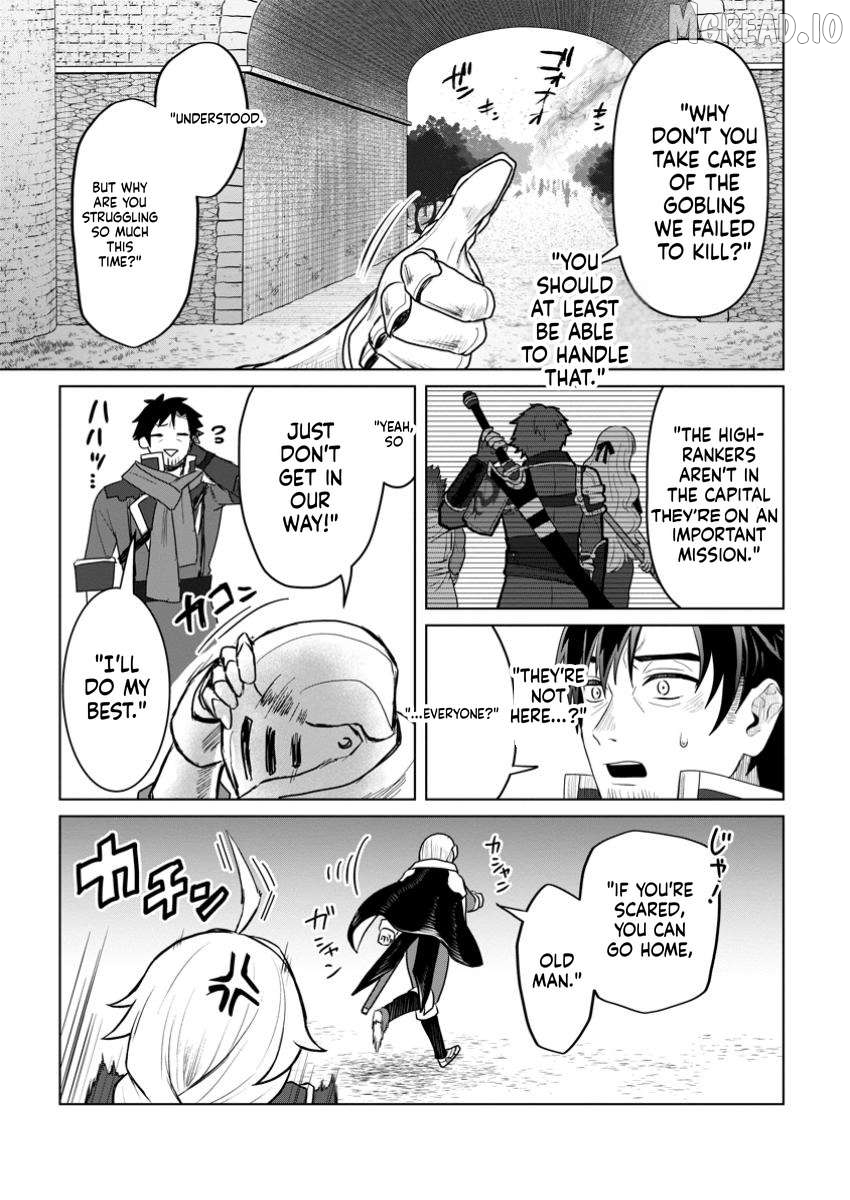 Saiteihen no Ossan Boukensha. Guild wo Tsuihou Sareru Tokoro de Ima made no Doryoku ga Mukuware, Kyuu ni Saikyou Skill "Mujouken Shouri" wo Eru Chapter 1 - page 10