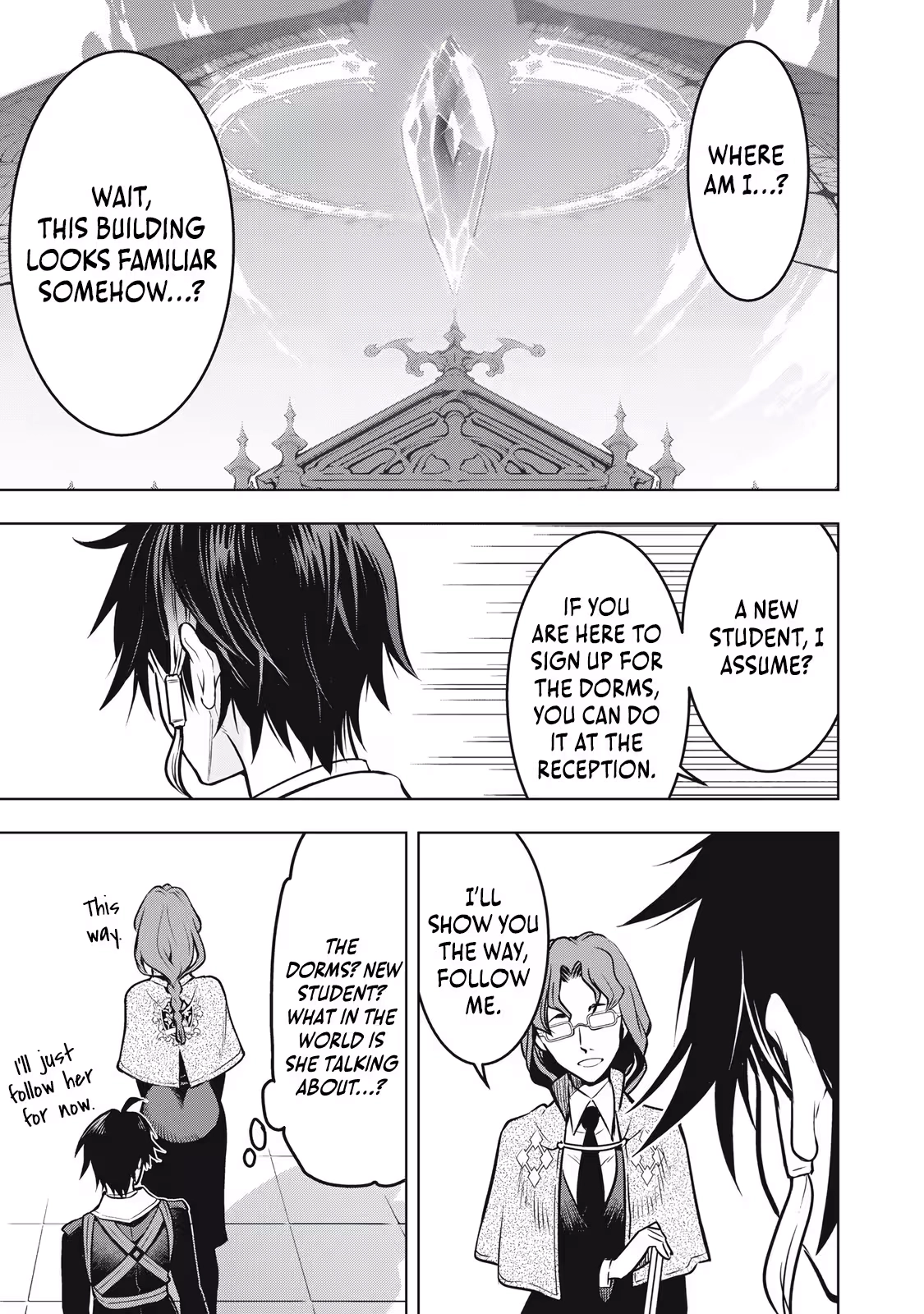 The Academy's Strongest Mob Healer ~ I Reincarnated as a Mob in a Death Game World, Got the Terrible Draw of "Healer" As My Job, and Became the Strongest Using My Knowledge of the Game Chapter 1.1 - page 13