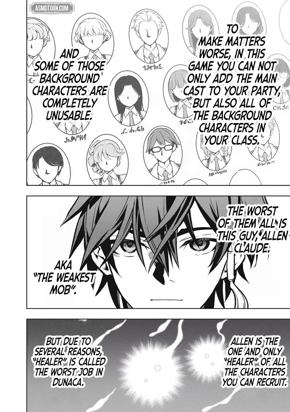 The Academy's Strongest Mob Healer ~ I Reincarnated as a Mob in a Death Game World, Got the Terrible Draw of "Healer" As My Job, and Became the Strongest Using My Knowledge of the Game Chapter 1.1 - page 22