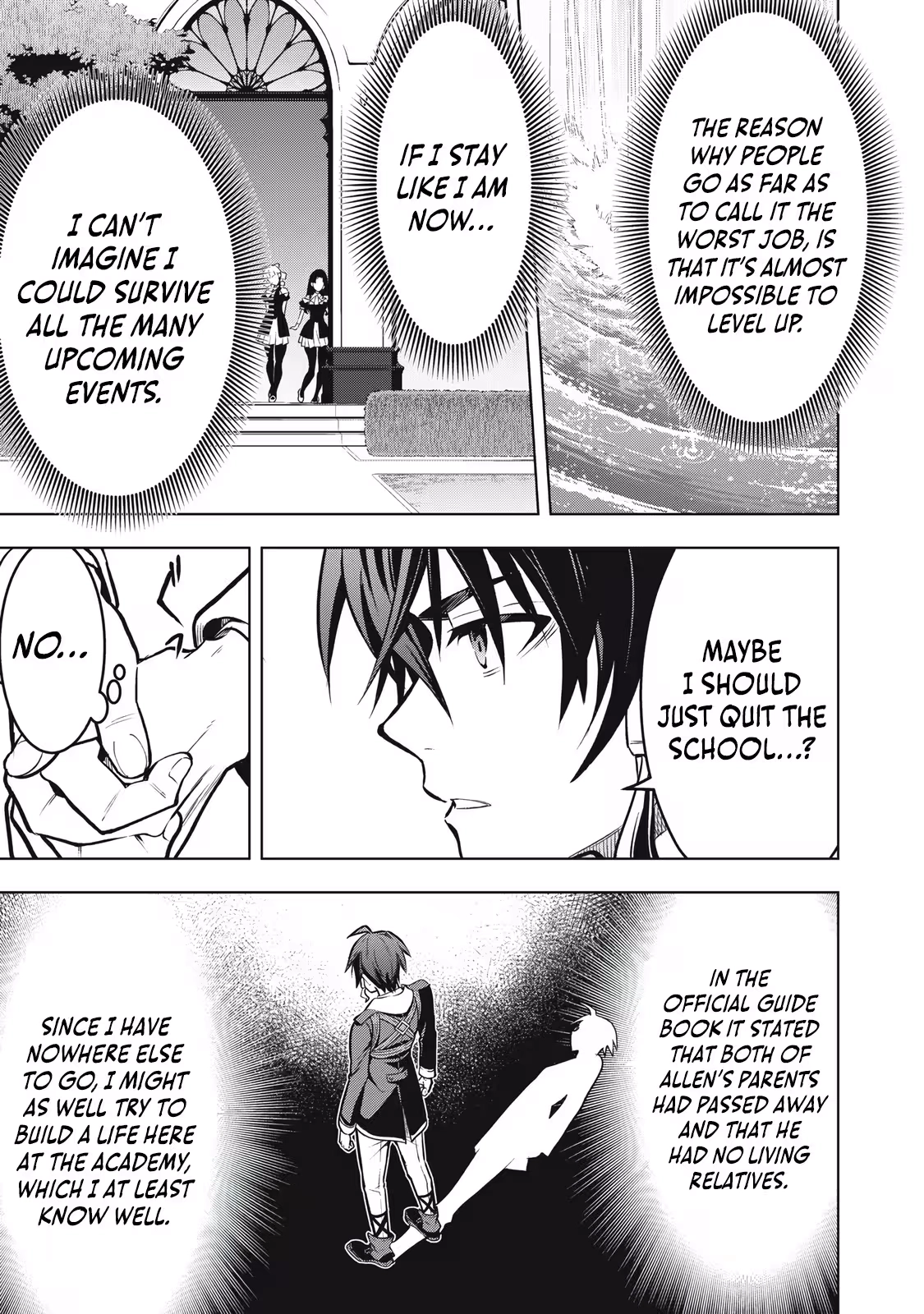 The Academy's Strongest Mob Healer ~ I Reincarnated as a Mob in a Death Game World, Got the Terrible Draw of "Healer" As My Job, and Became the Strongest Using My Knowledge of the Game Chapter 1.1 - page 23