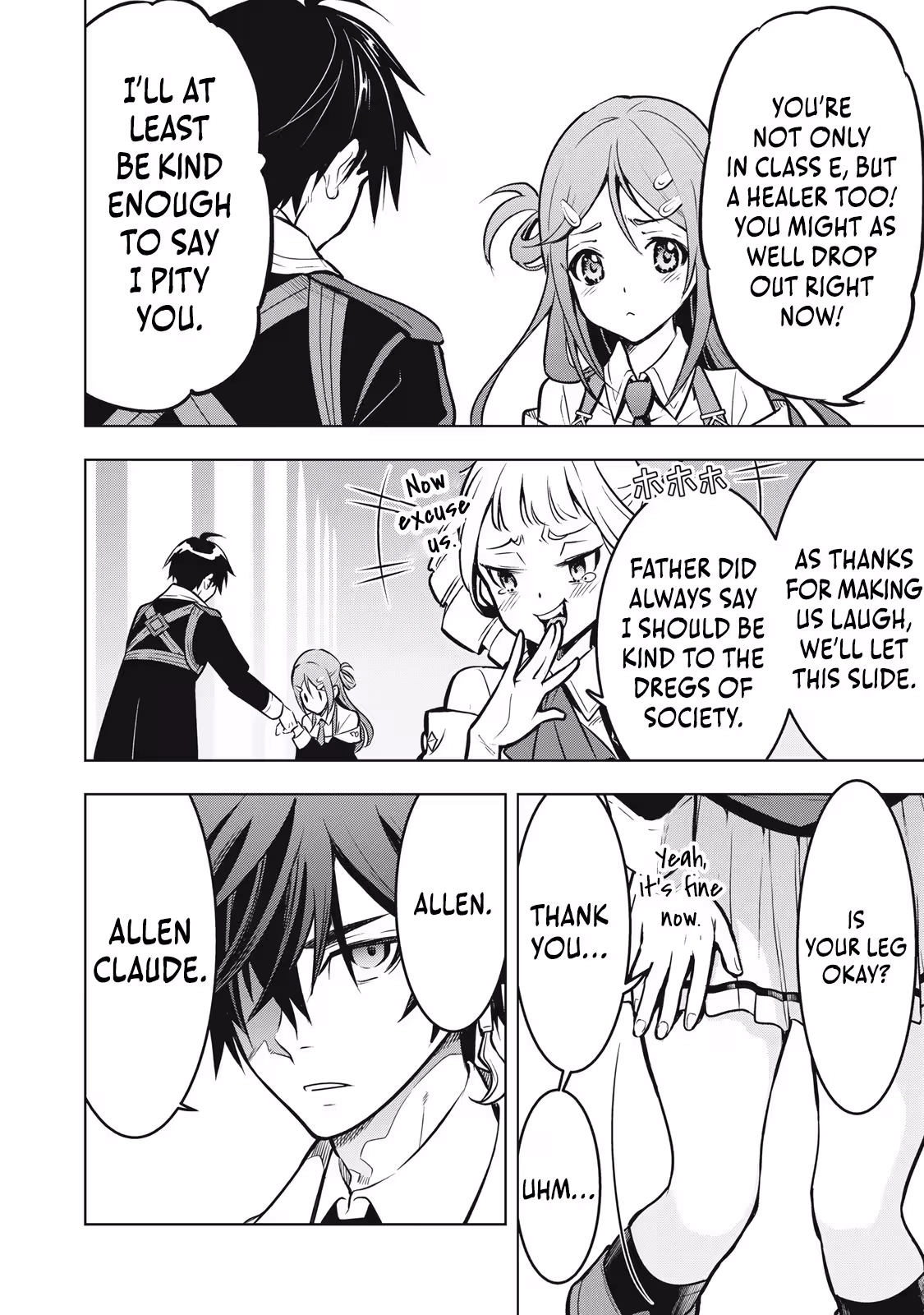 The Academy's Strongest Mob Healer ~ I Reincarnated as a Mob in a Death Game World, Got the Terrible Draw of "Healer" As My Job, and Became the Strongest Using My Knowledge of the Game Chapter 1.1 - page 28