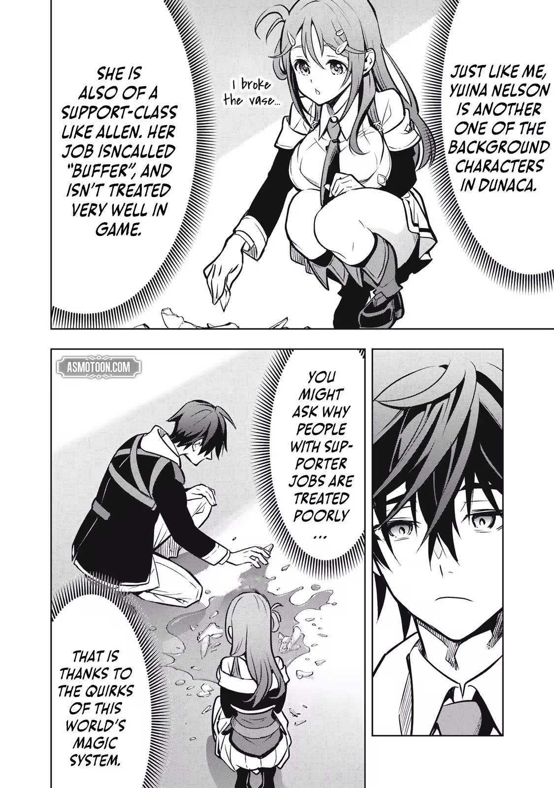 The Academy's Strongest Mob Healer ~ I Reincarnated as a Mob in a Death Game World, Got the Terrible Draw of "Healer" As My Job, and Became the Strongest Using My Knowledge of the Game Chapter 1.1 - page 30