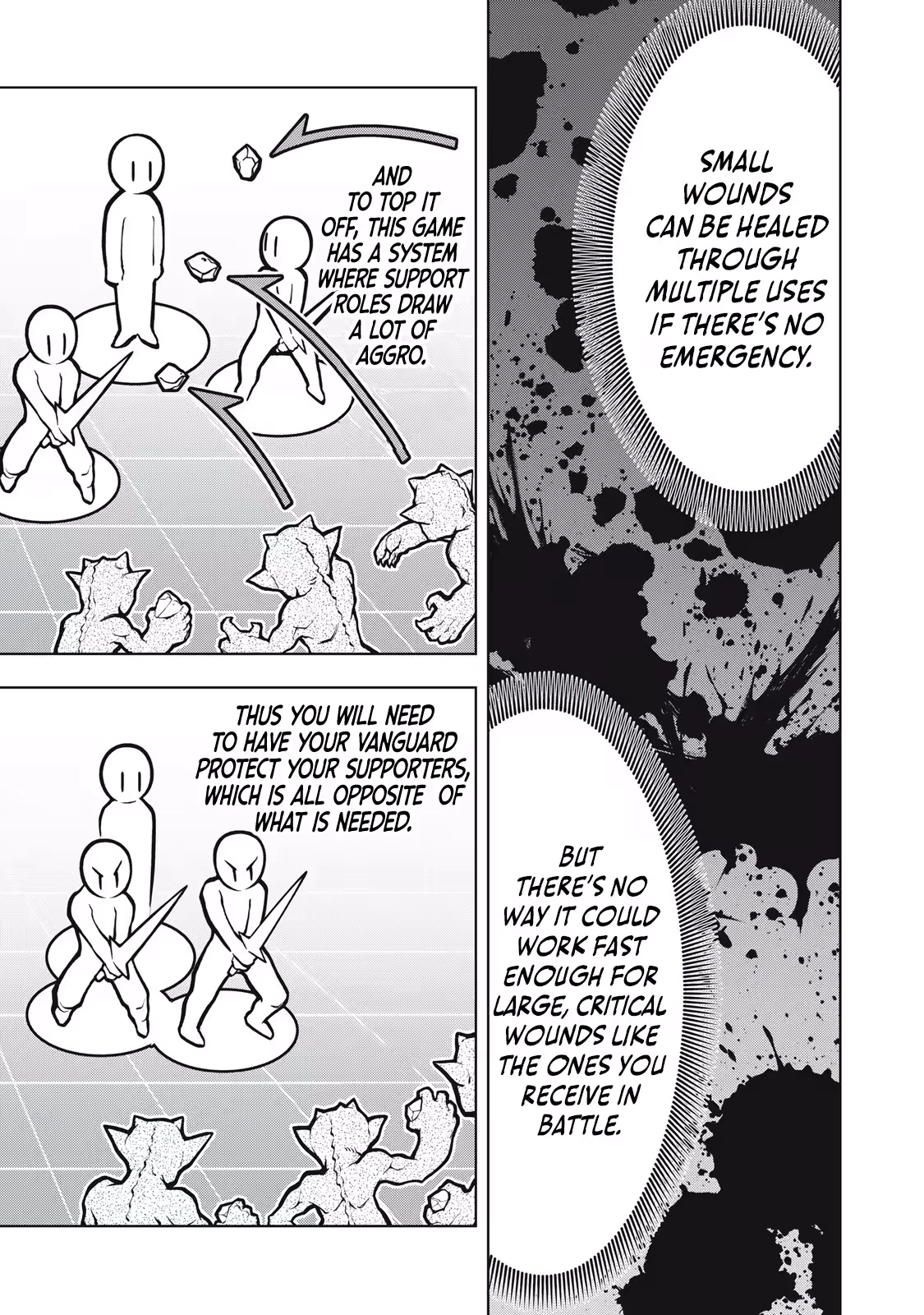 The Academy's Strongest Mob Healer ~ I Reincarnated as a Mob in a Death Game World, Got the Terrible Draw of "Healer" As My Job, and Became the Strongest Using My Knowledge of the Game Chapter 1.1 - page 33