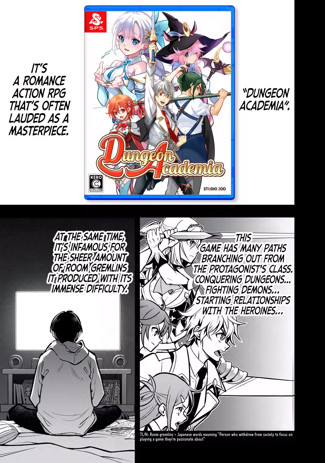 The Academy's Strongest Mob Healer ~ I Reincarnated as a Mob in a Death Game World, Got the Terrible Draw of "Healer" As My Job, and Became the Strongest Using My Knowledge of the Game Chapter 1.1 - page 7