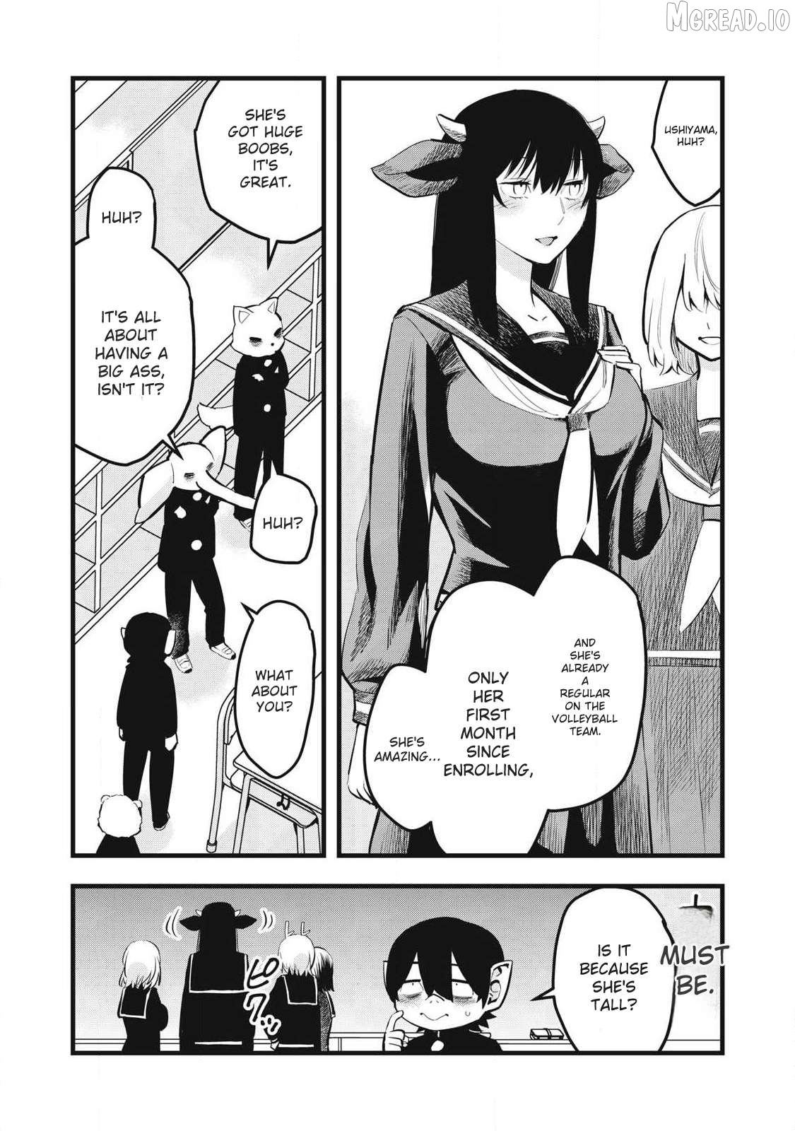 Ushiyama-san Chapter 3 - page 4