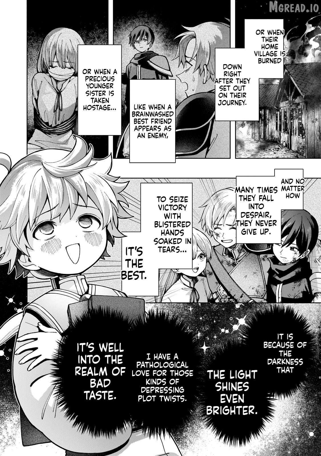 The hero who likes depressive development story VS A kind world Chapter 1 - page 10