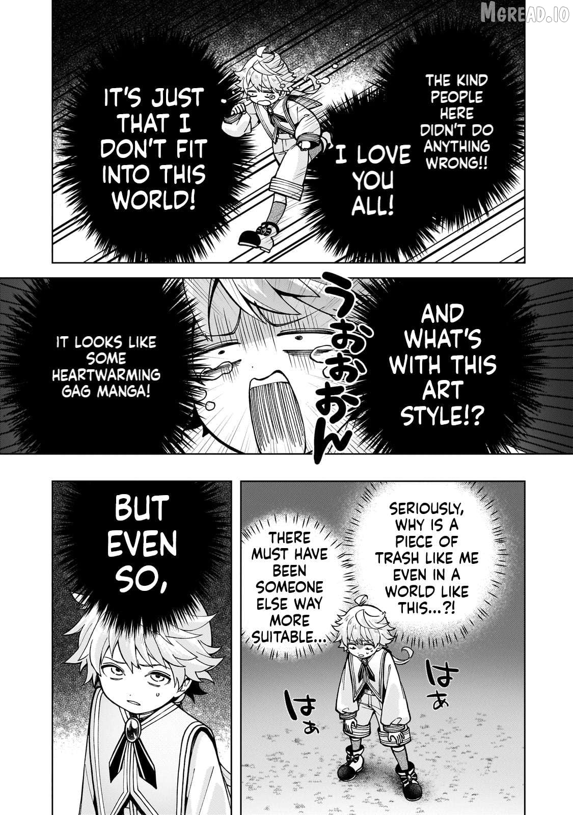 The hero who likes depressive development story VS A kind world Chapter 1 - page 35