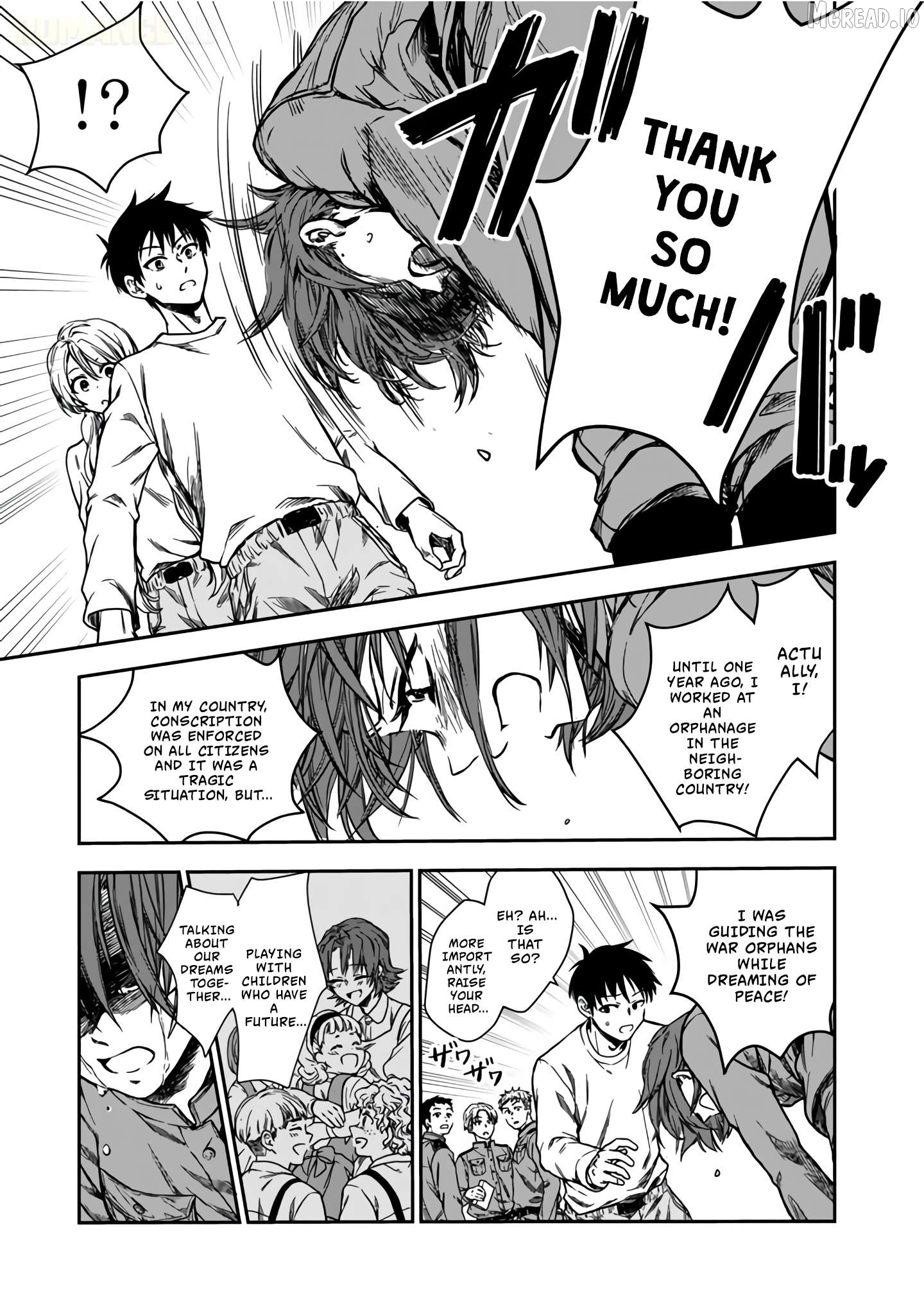 Senchi Kara Kaette kita Takashi-kun. Futsuu ni Koukou Seikatsu wo Okuritai Chapter 1 - page 13