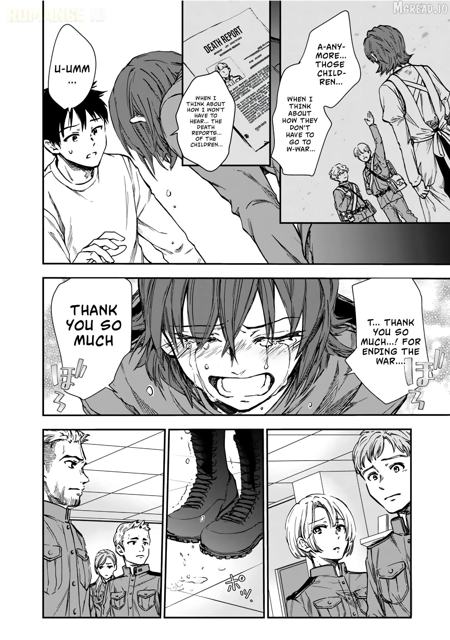 Senchi Kara Kaette kita Takashi-kun. Futsuu ni Koukou Seikatsu wo Okuritai Chapter 1 - page 14