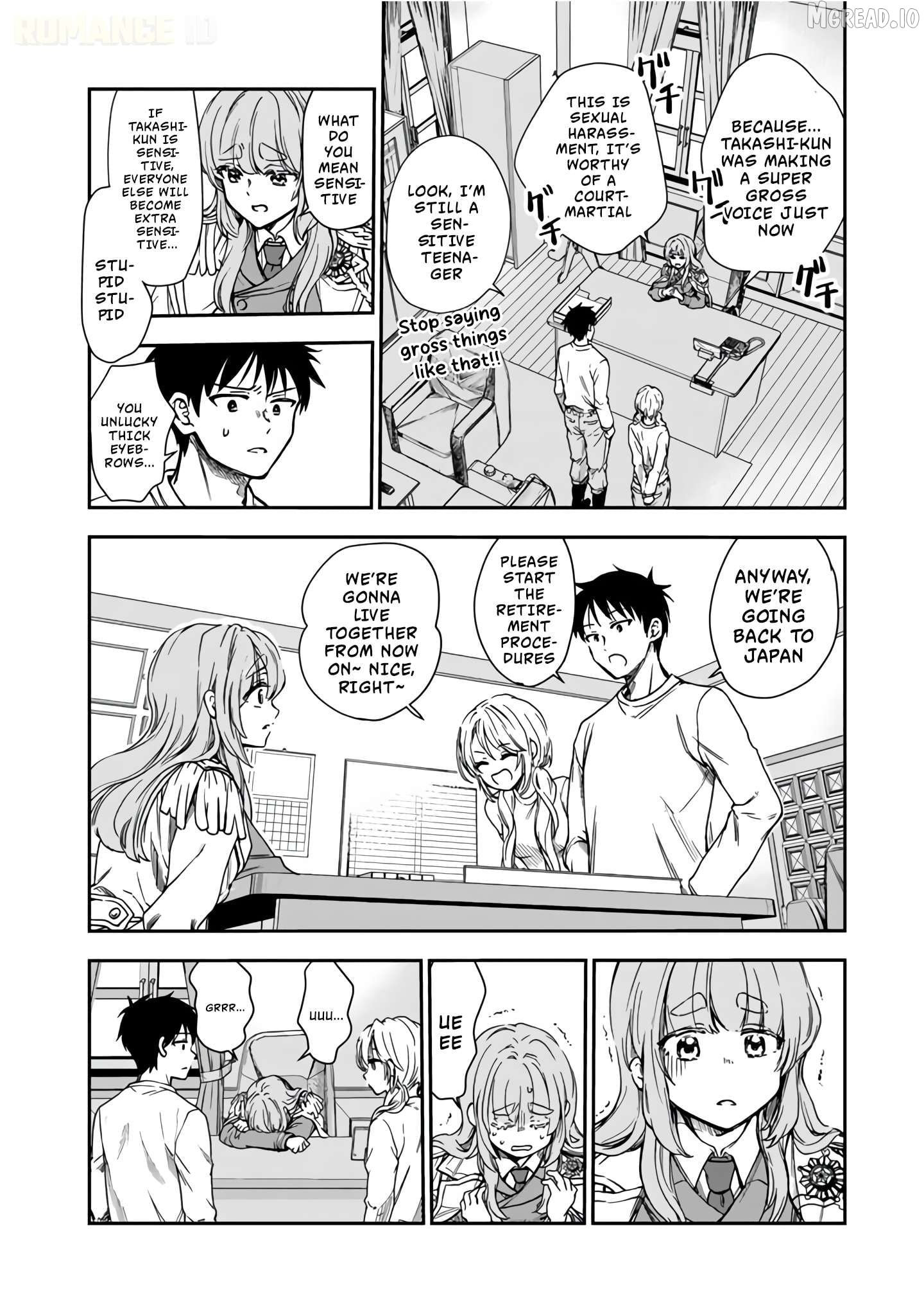 Senchi Kara Kaette kita Takashi-kun. Futsuu ni Koukou Seikatsu wo Okuritai Chapter 1 - page 20